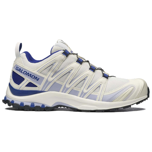 Salomon XA PRO 3D Unisex Trail Running Shoes – Light Beige & Blue