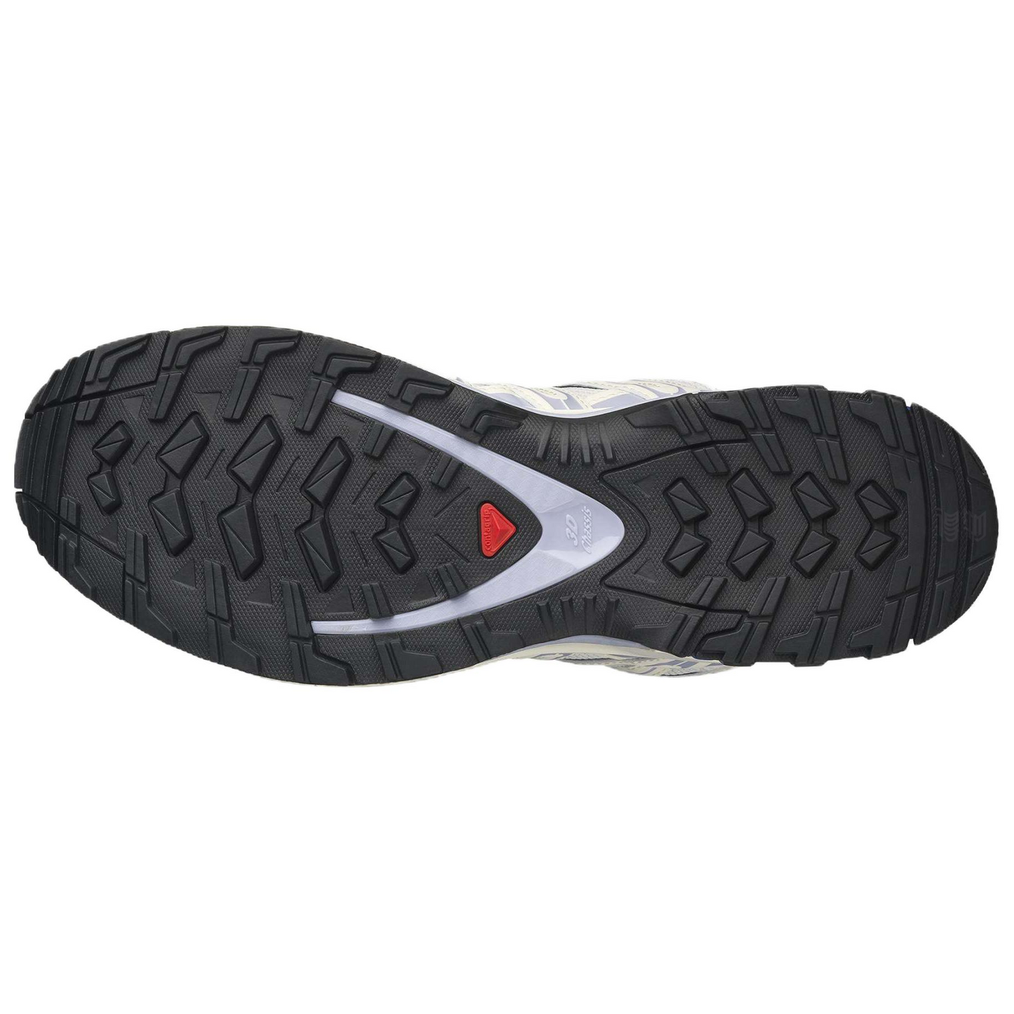 Salomon XA PRO 3D Unisex Trail Running Shoes – Light Beige & Blue