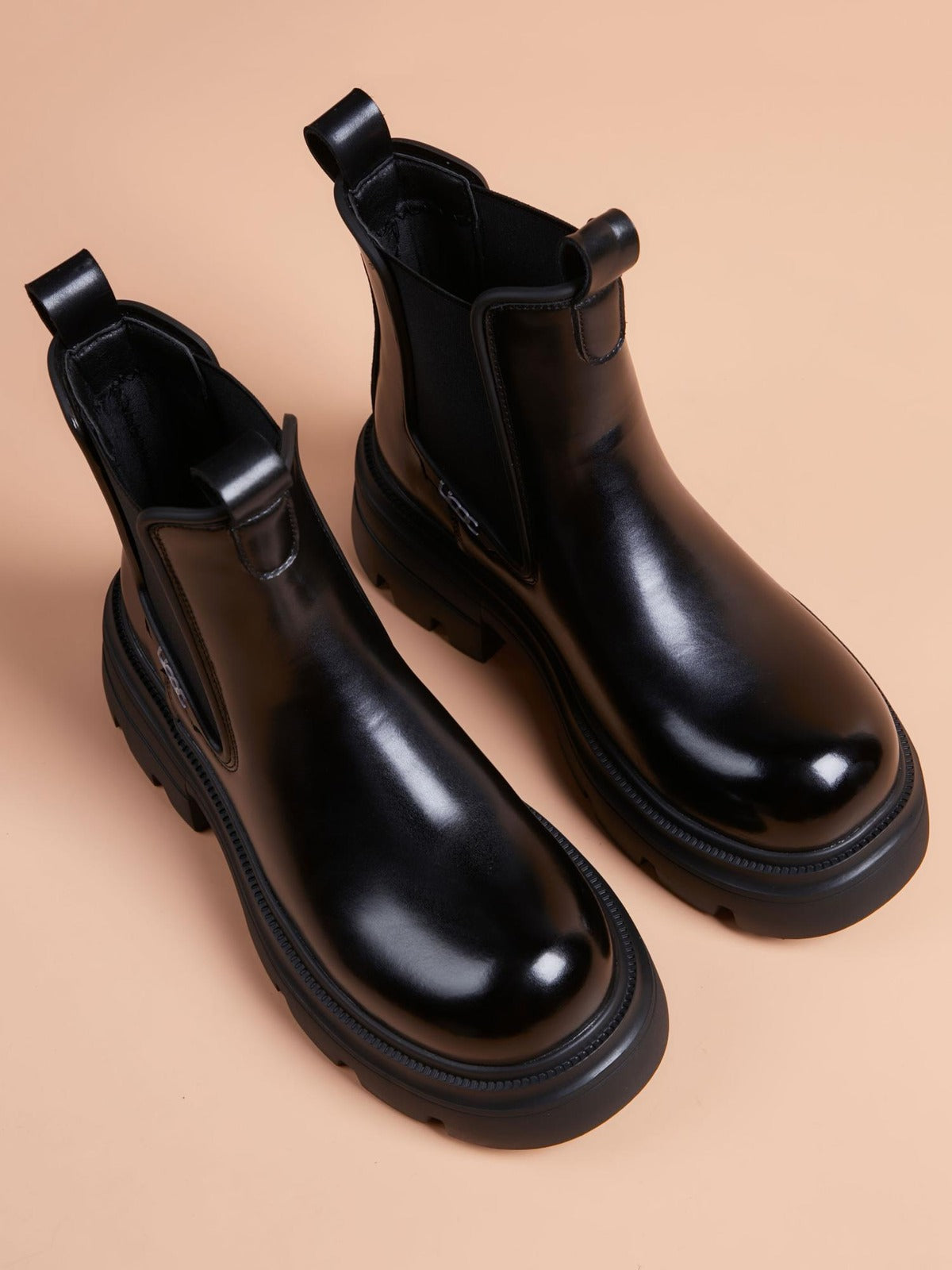 Handcrafted Genuine Leather Men's Boots - product view 5