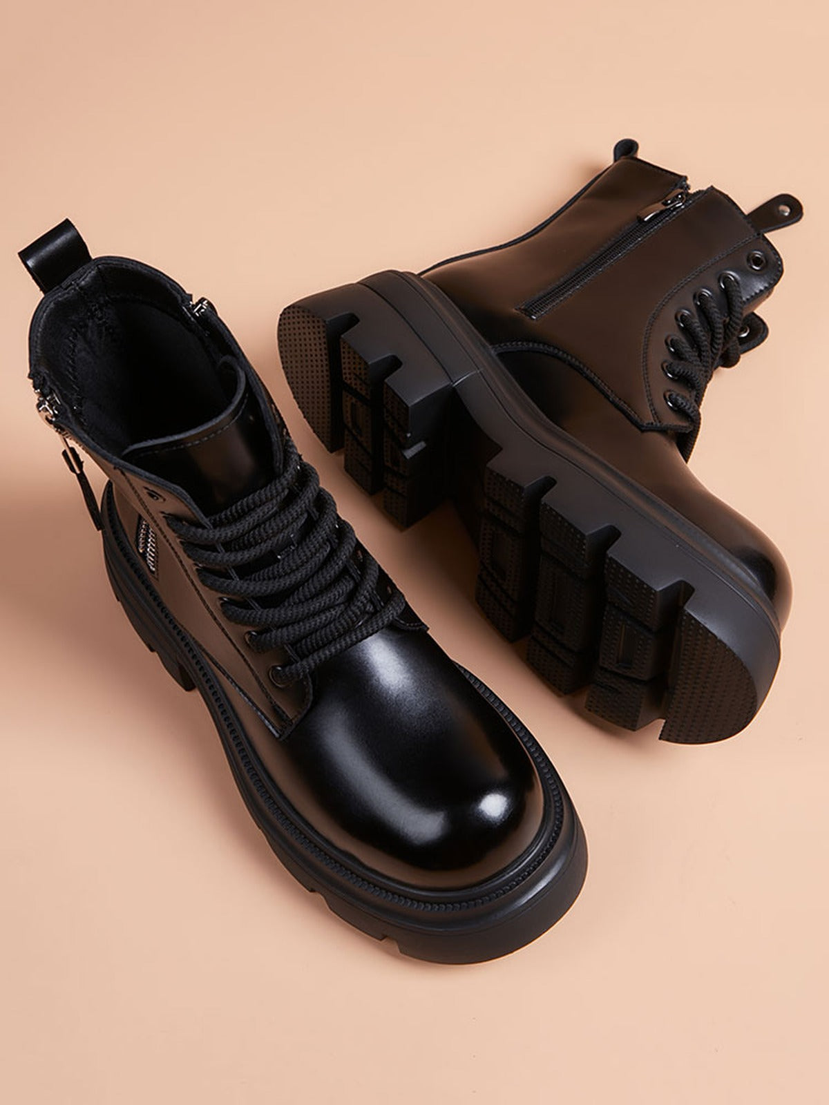 Handcrafted Genuine Leather Men's Boots - product view 5
