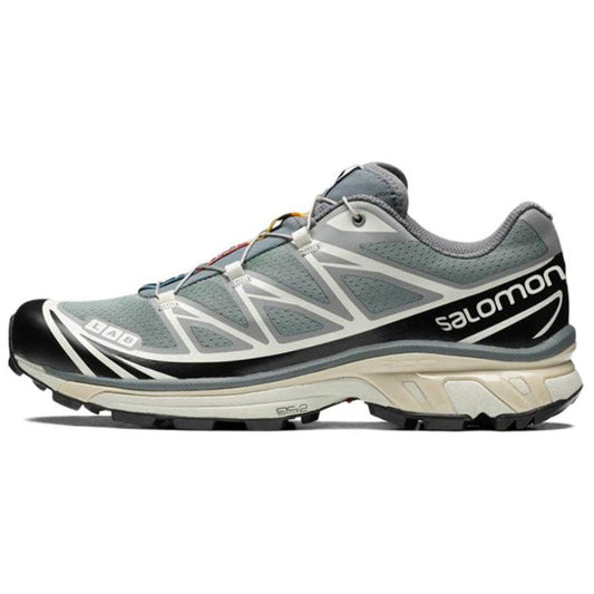 Salomon XT-6 RECUT Monument/Phantom Low-Top Running Shoes | Unisex Trail Sneakers