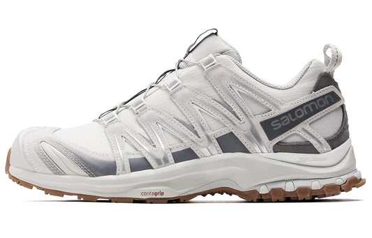 Salomon XA Pro 3D Suede Unisex Outdoor Shoes – Feather Grey & White