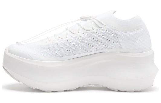 COMME des GARÇONS x Salomon Phantasm 2 Unisex Platform Sneakers – White