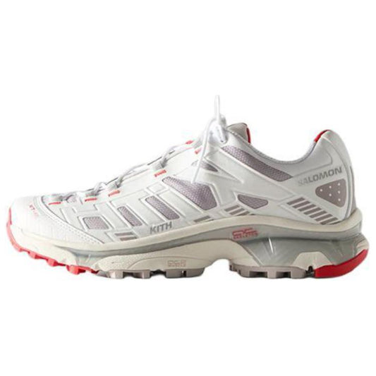 Salomon x KITH XT-4K Unisex Running Shoes – White & Grey