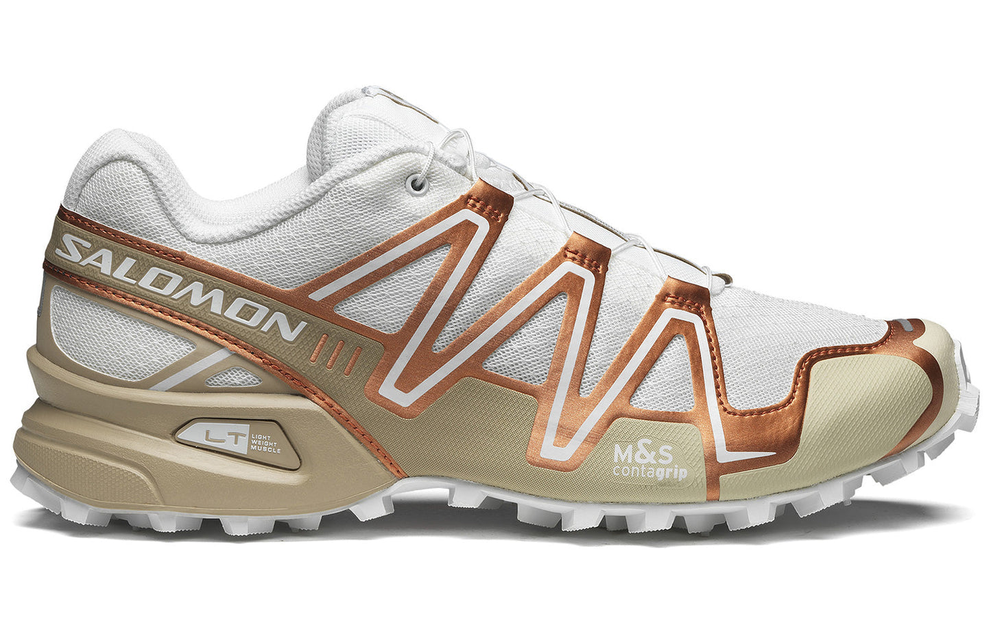 Salomon Speedcross 3 Metallic Unisex Outdoor Shoes – White