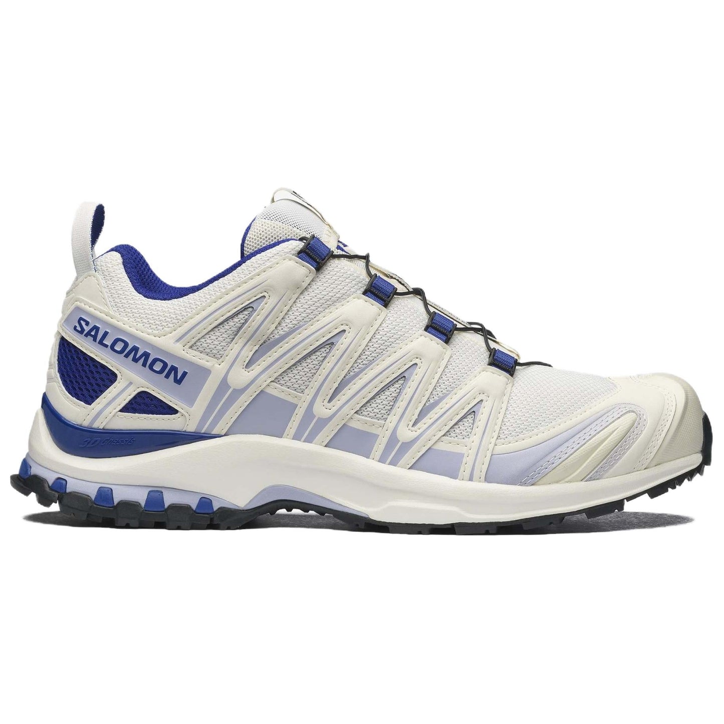 Salomon XA PRO 3D Unisex Trail Running Shoes – Light Beige & Blue