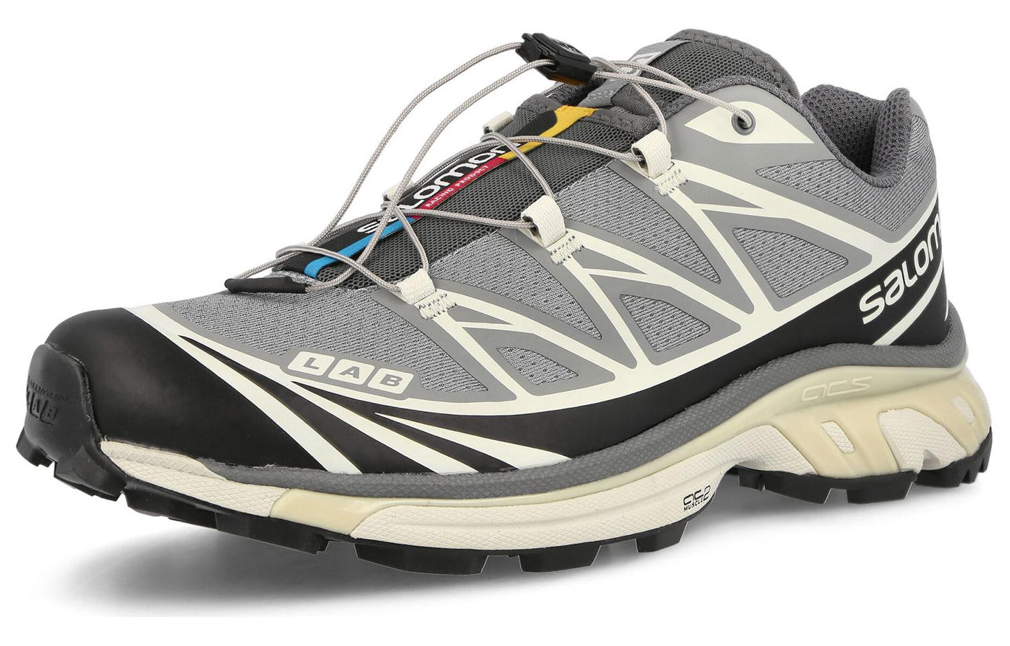 Salomon XT-6 RECUT Monument/Phantom Low-Top Running Shoes | Unisex Trail Sneakers