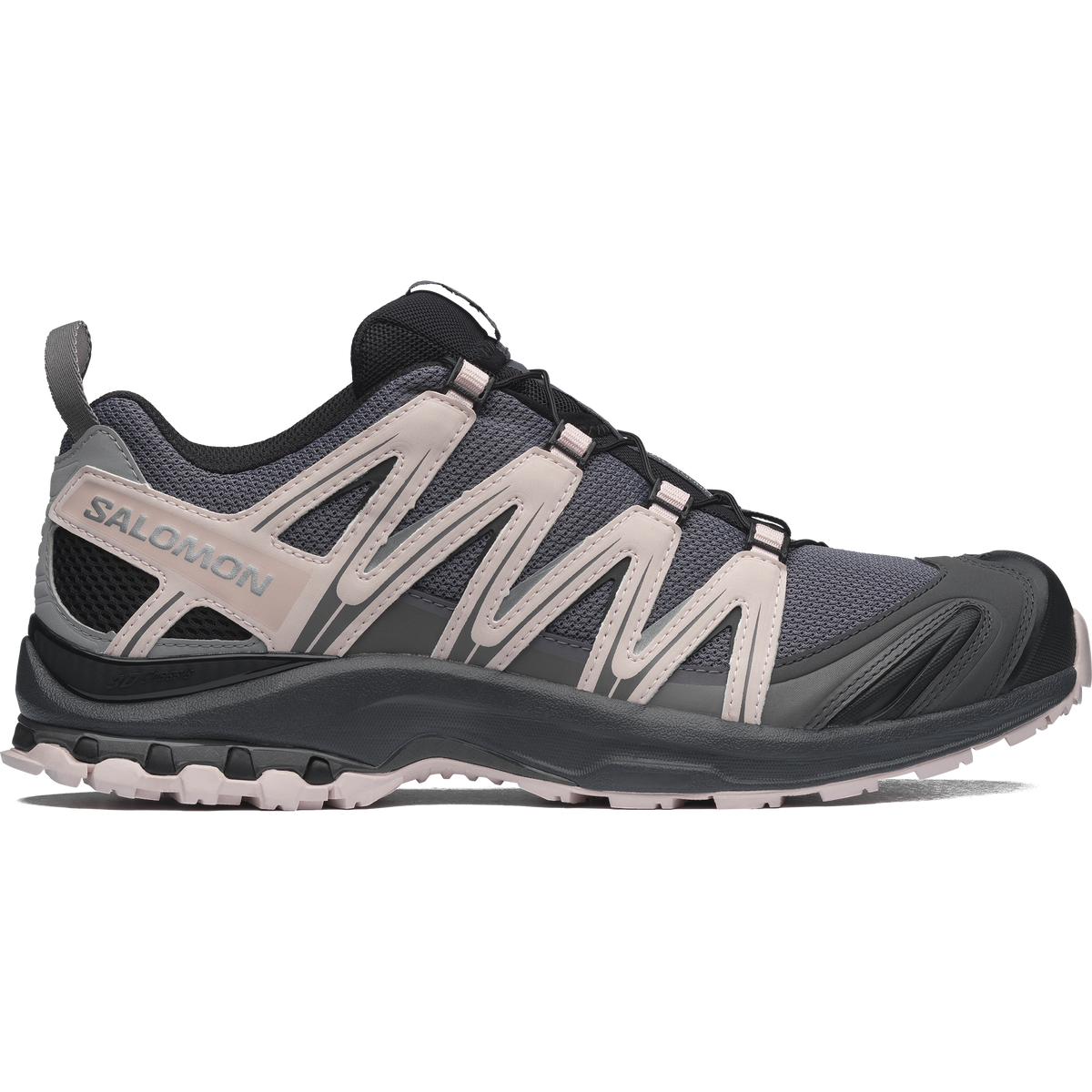 Salomon XA Pro 3D Low-Top Running Shoes — Quiet Purple | Unisex Comfortable Soft Trail Sneakers