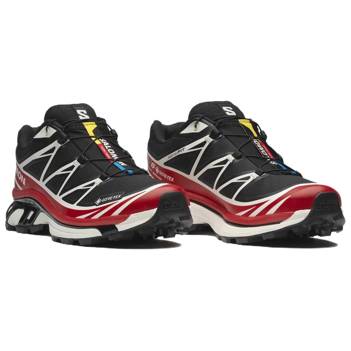 Salomon XT-6 GTX Unisex Trail Running Shoes – Black & Red