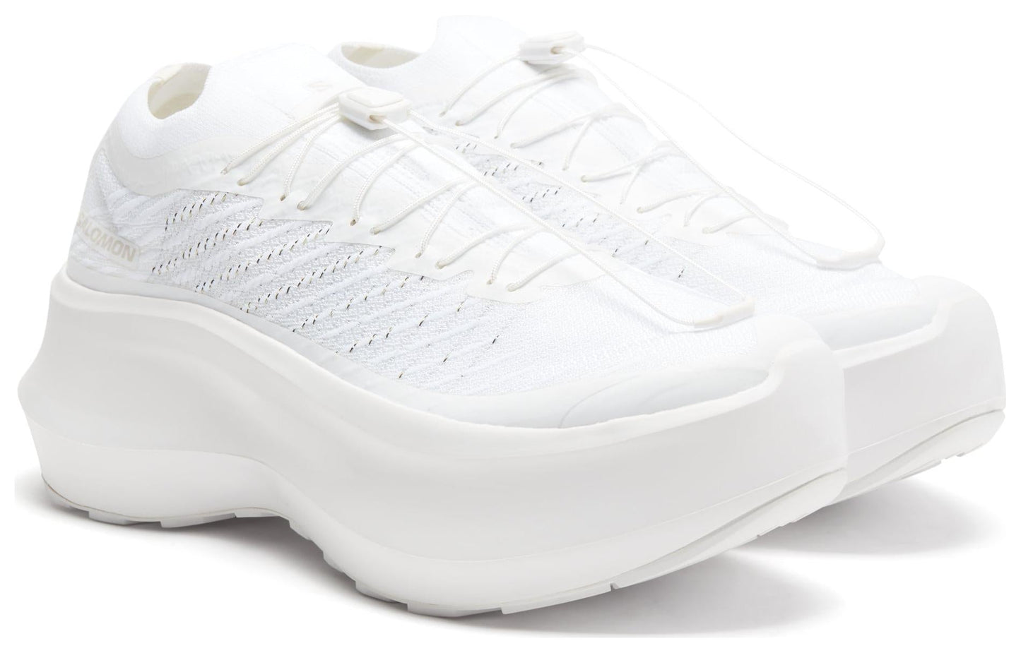 COMME des GARÇONS x Salomon Phantasm 2 Unisex Platform Sneakers – White