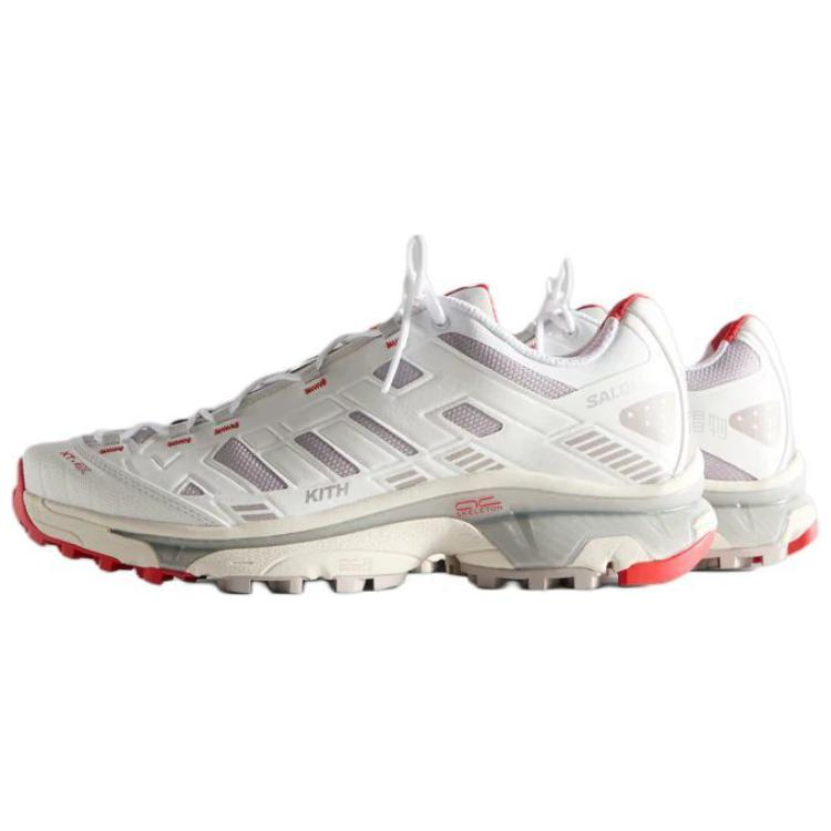 Salomon x KITH XT-4K Unisex Running Shoes – White & Grey