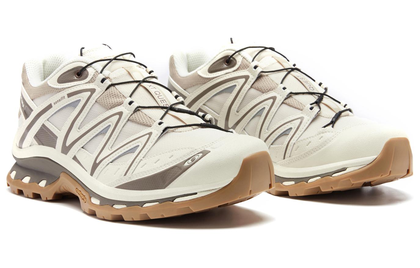 Salomon XT-Quest Unisex Outdoor Shoes – Beige & Grey