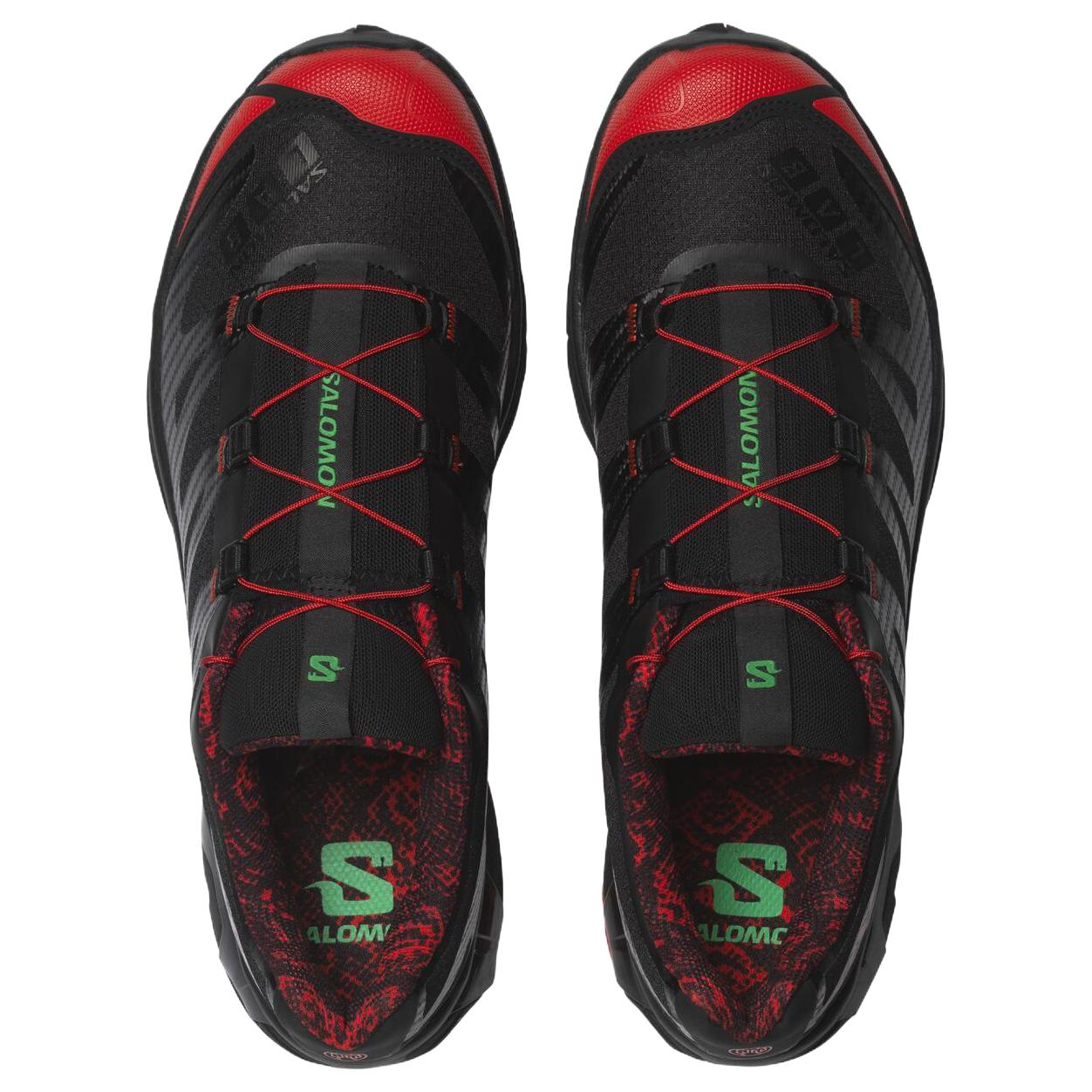 Salomon XT-4 OG Red Viper Unisex Lifestyle Shoes – Black & Red
