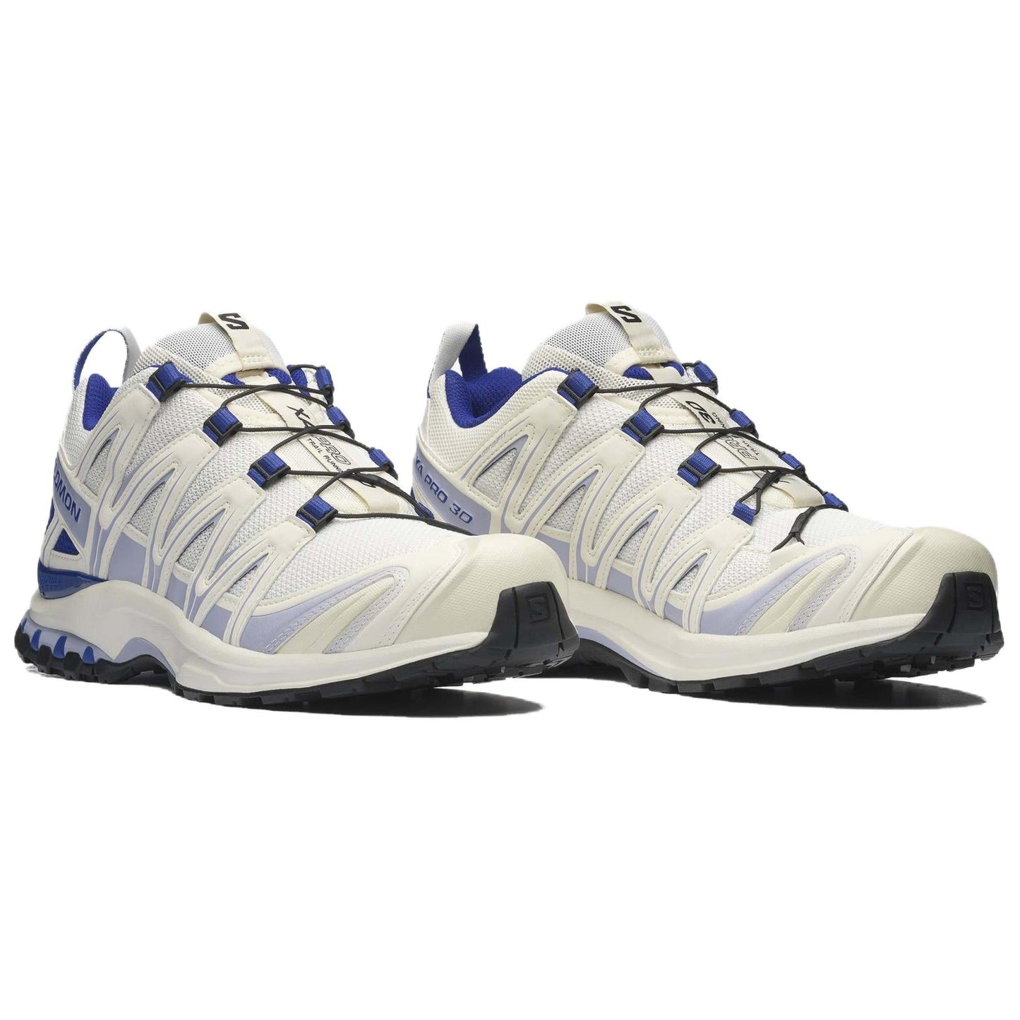 Salomon XA PRO 3D Unisex Trail Running Shoes – Light Beige & Blue