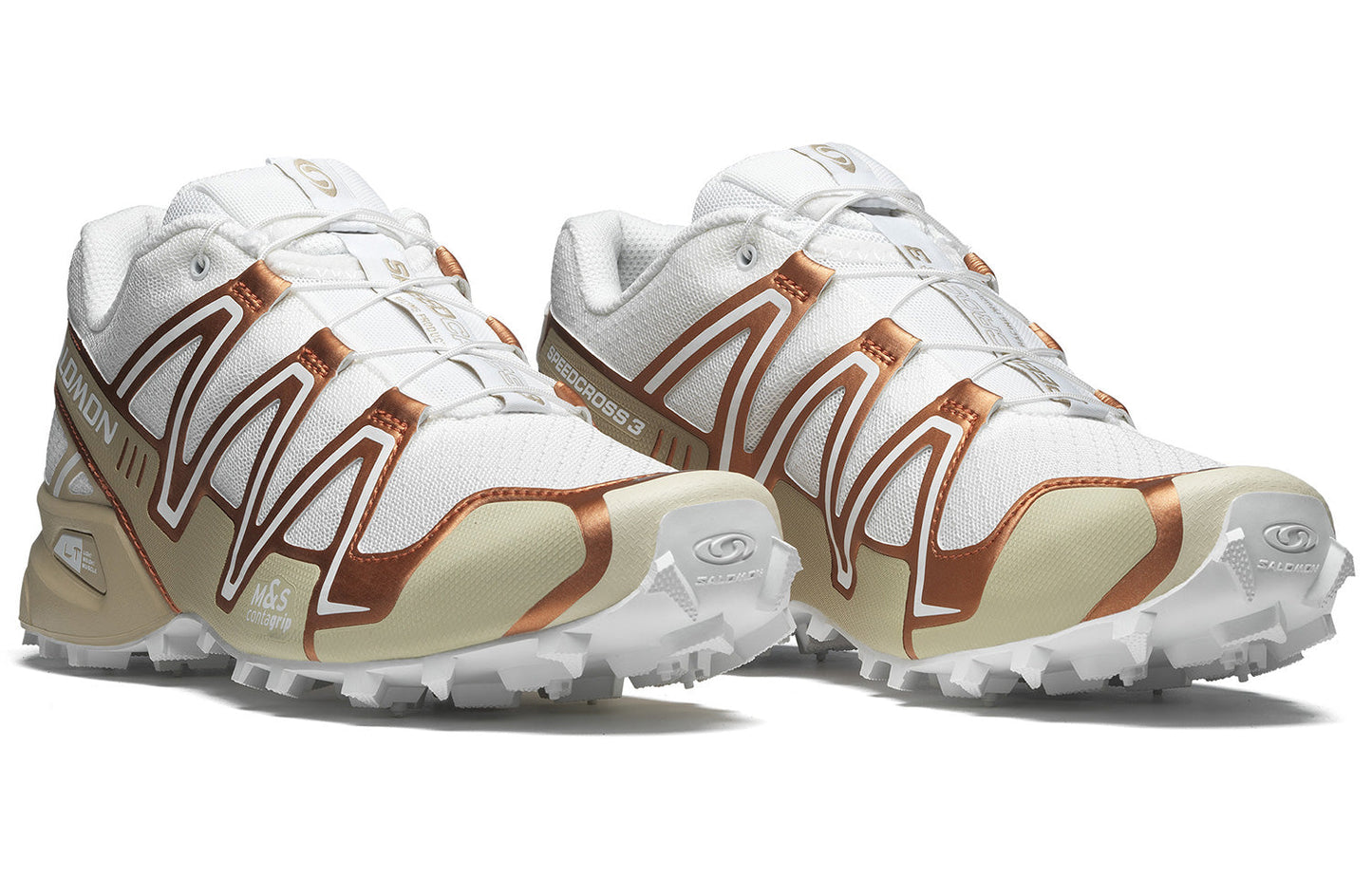 Salomon Speedcross 3 Metallic Unisex Outdoor Shoes – White