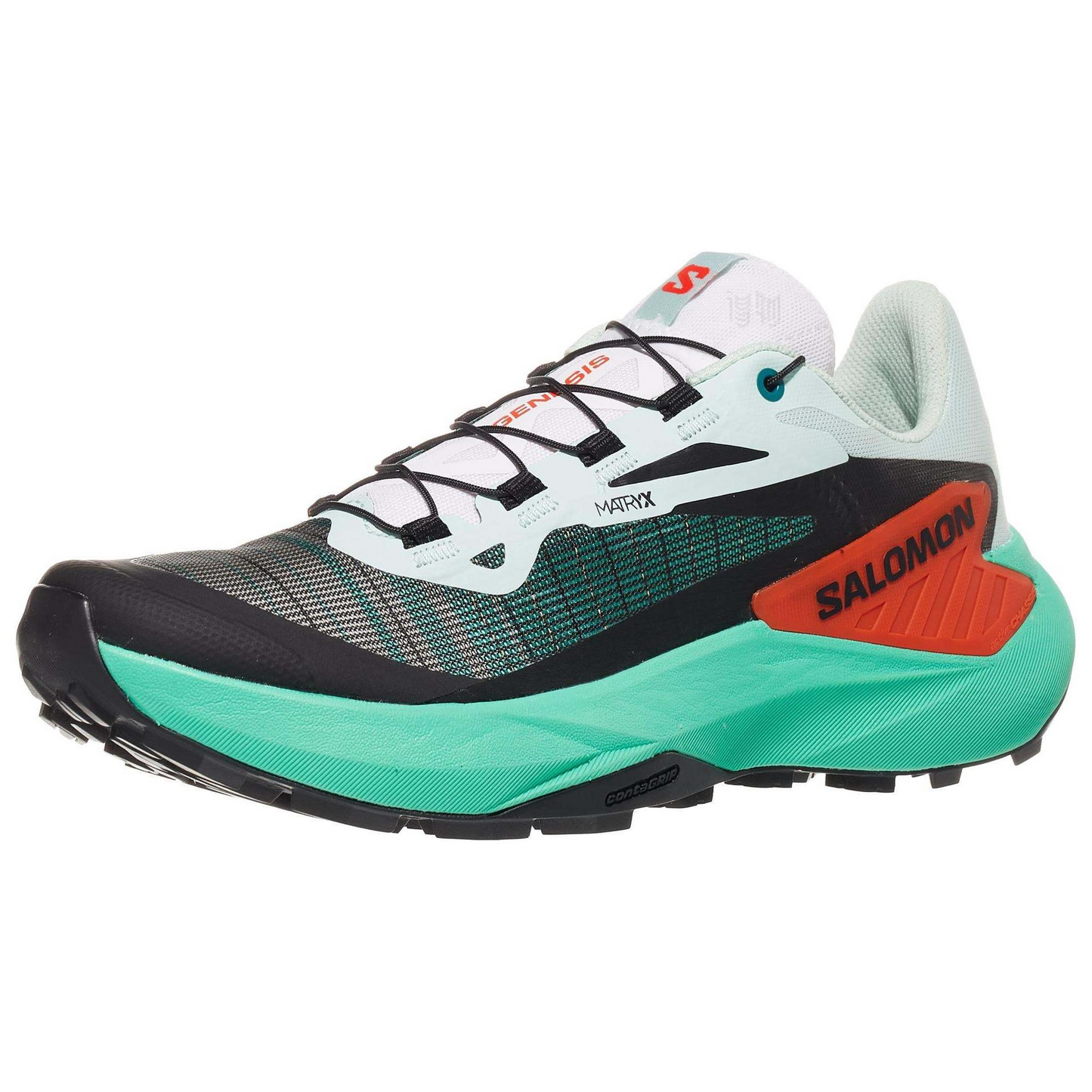 Salomon Genesis Unisex Trail Running Shoes – Mint Green / Aruba Blue