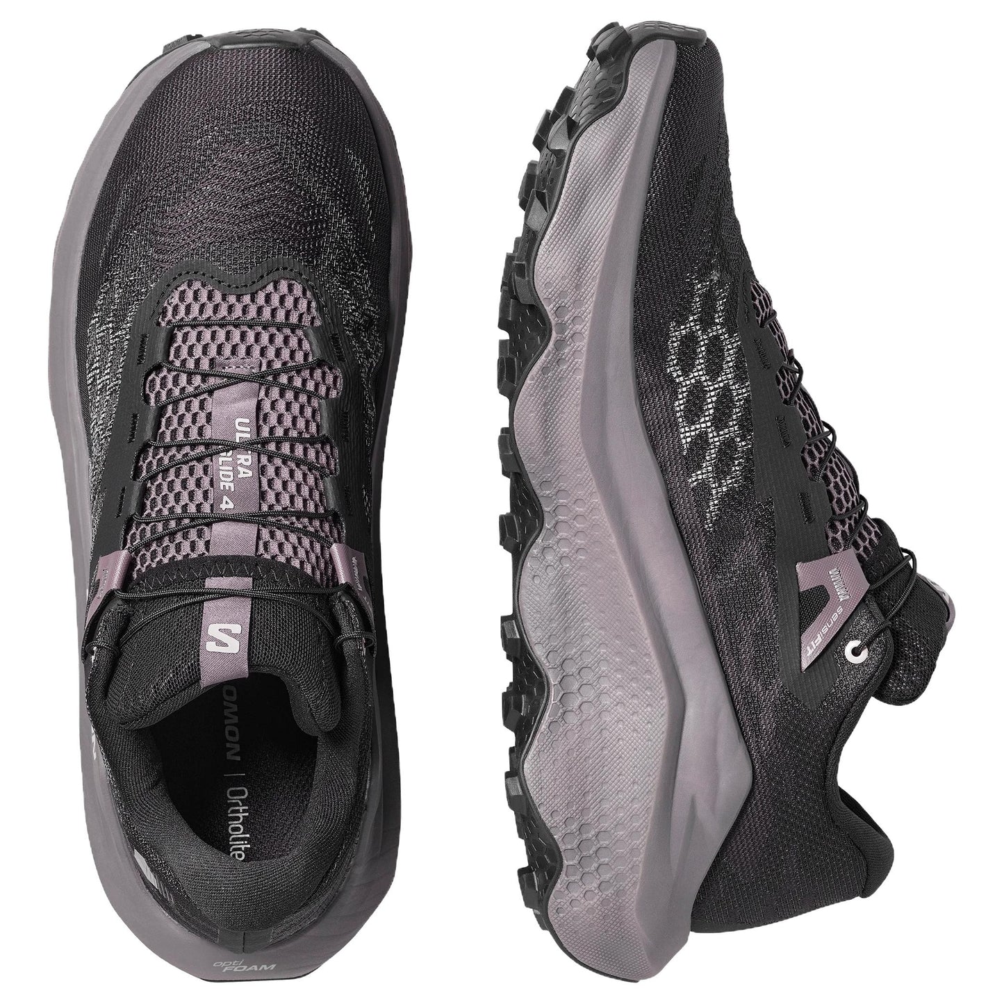 Salomon Ultra Glide 4 Unisex Trail Running Shoes – Black & Grey