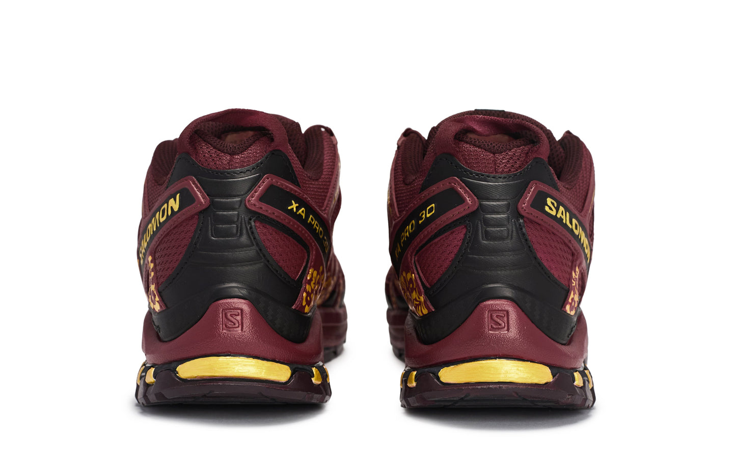 Salomon XA Pro 3D × 811 Manufacturing JiXi TangCao Unisex Outdoor Shoes – Black, Red & Gold