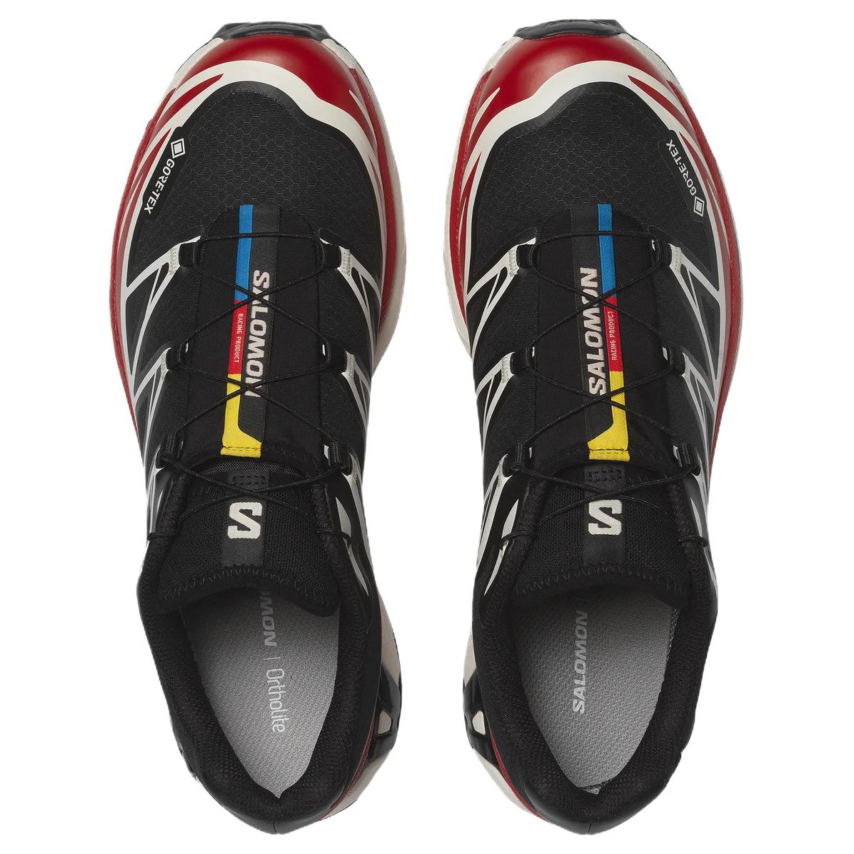 Salomon XT-6 GTX Unisex Trail Running Shoes – Black & Red