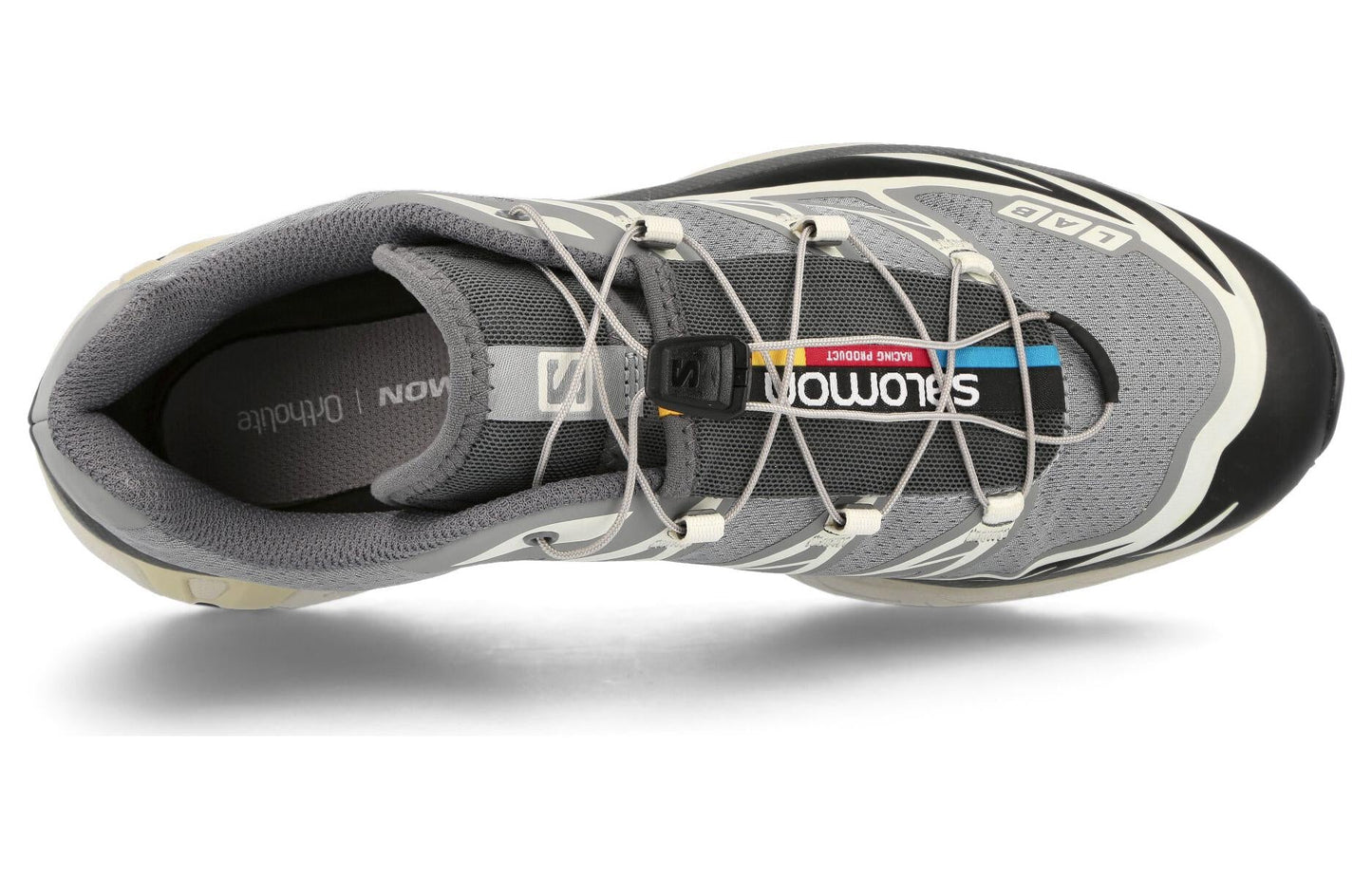 Salomon XT-6 RECUT Monument/Phantom Low-Top Running Shoes | Unisex Trail Sneakers