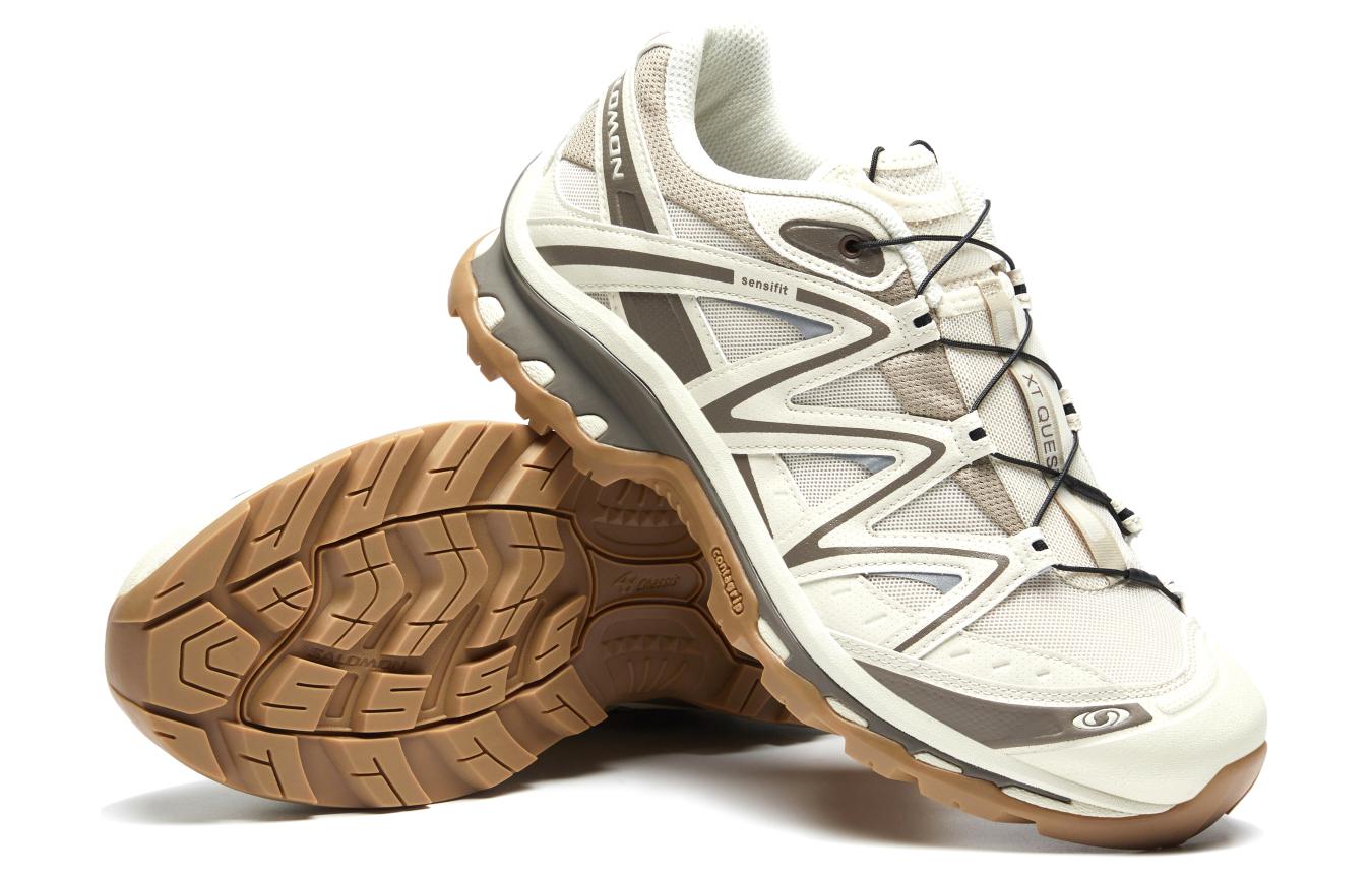 Salomon XT-Quest Unisex Outdoor Shoes – Beige & Grey