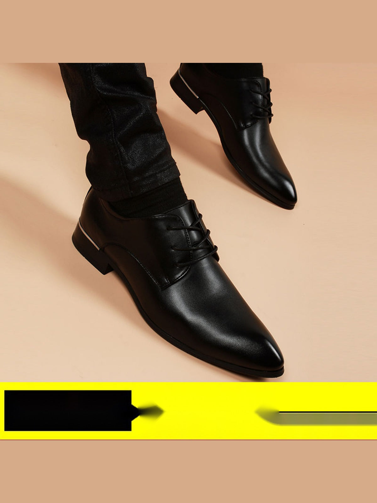 Color handcrafted genuine leather shoes - color image