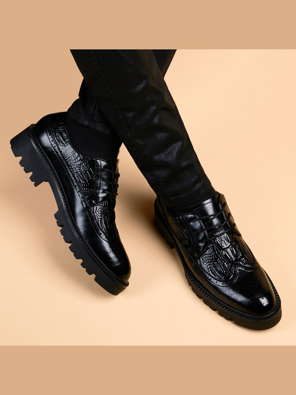 Handcrafted genuine leather shoes product view