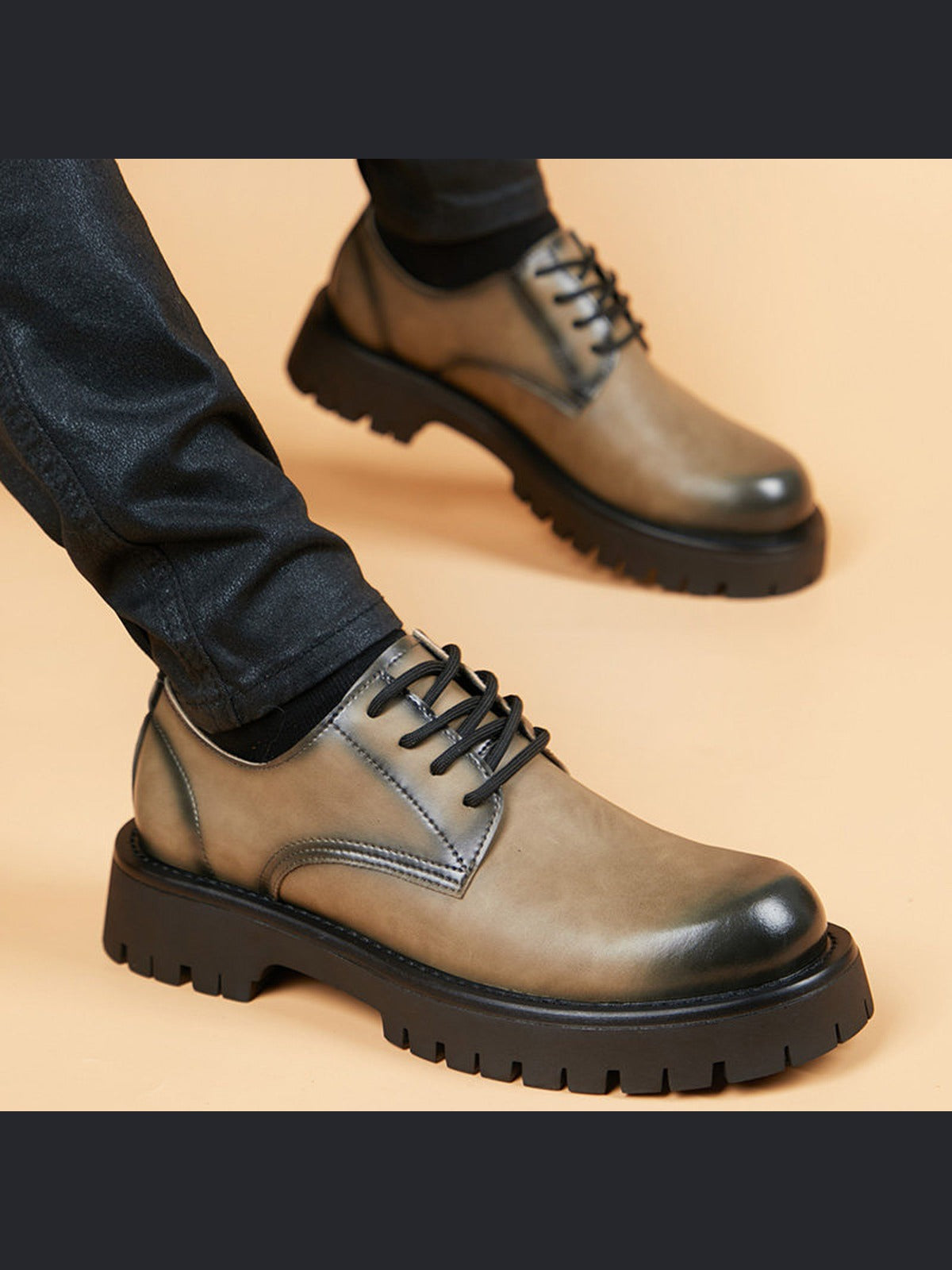 Handcrafted genuine leather shoes product view