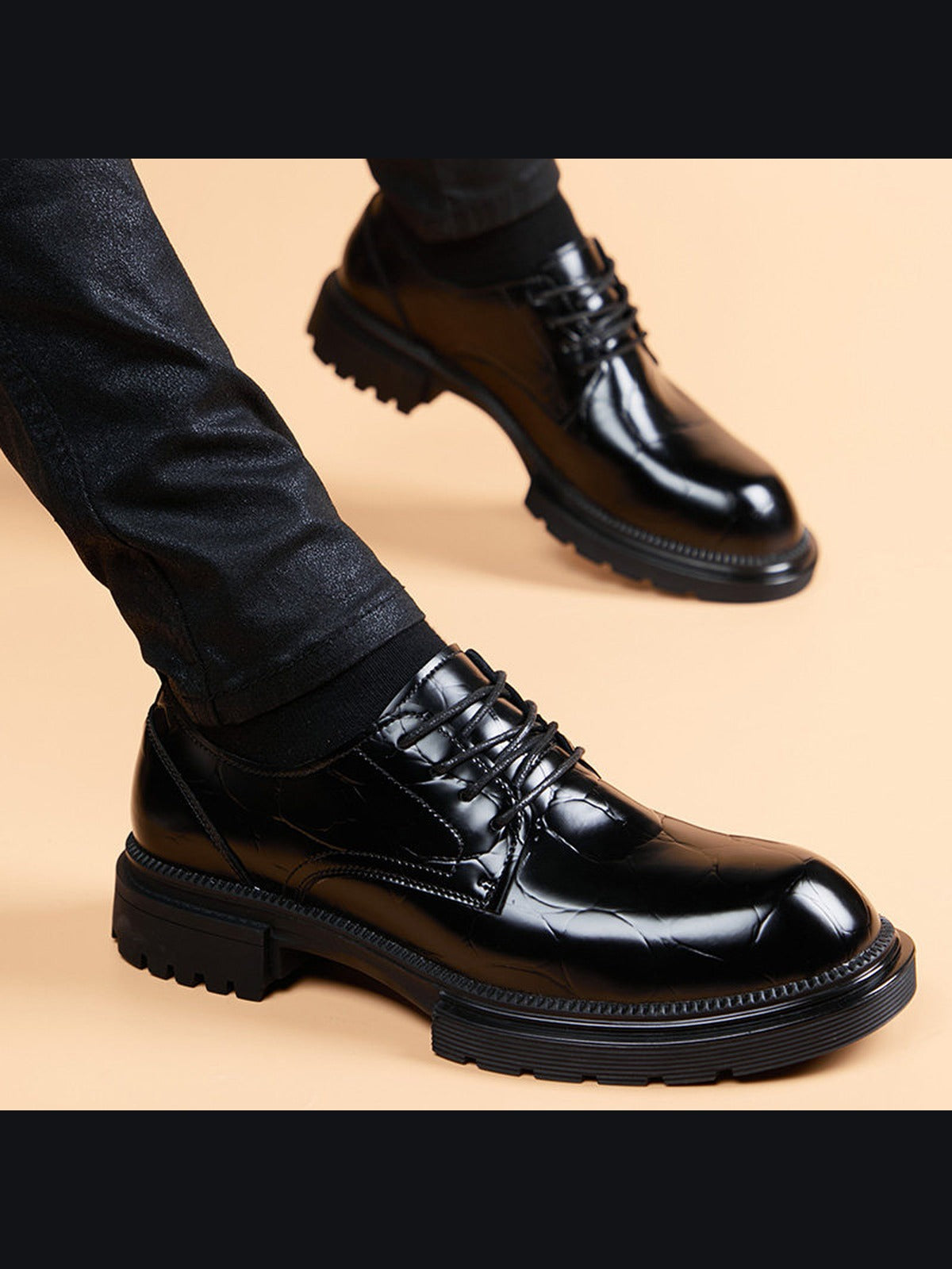 Handcrafted genuine leather shoes product view