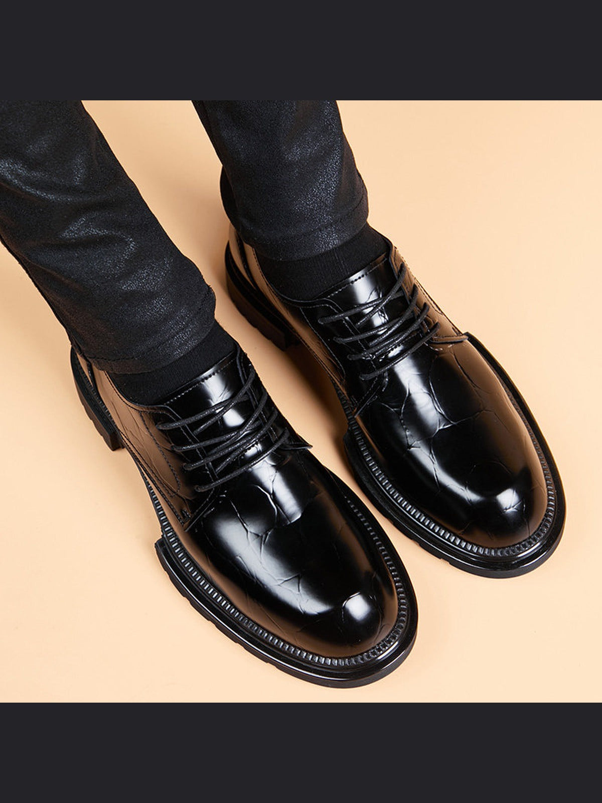 Handcrafted genuine leather shoes product view