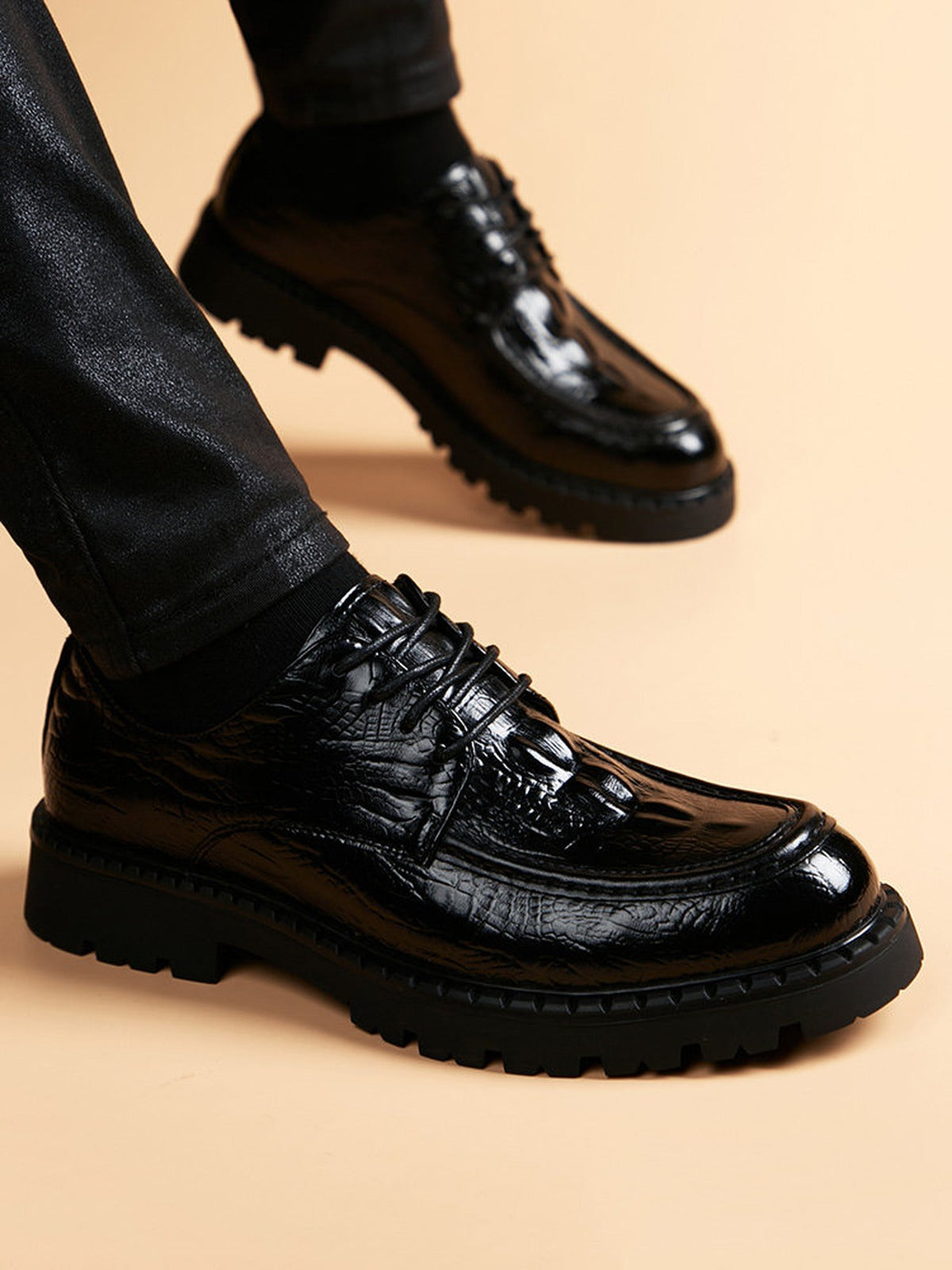 Handcrafted genuine leather shoes product view