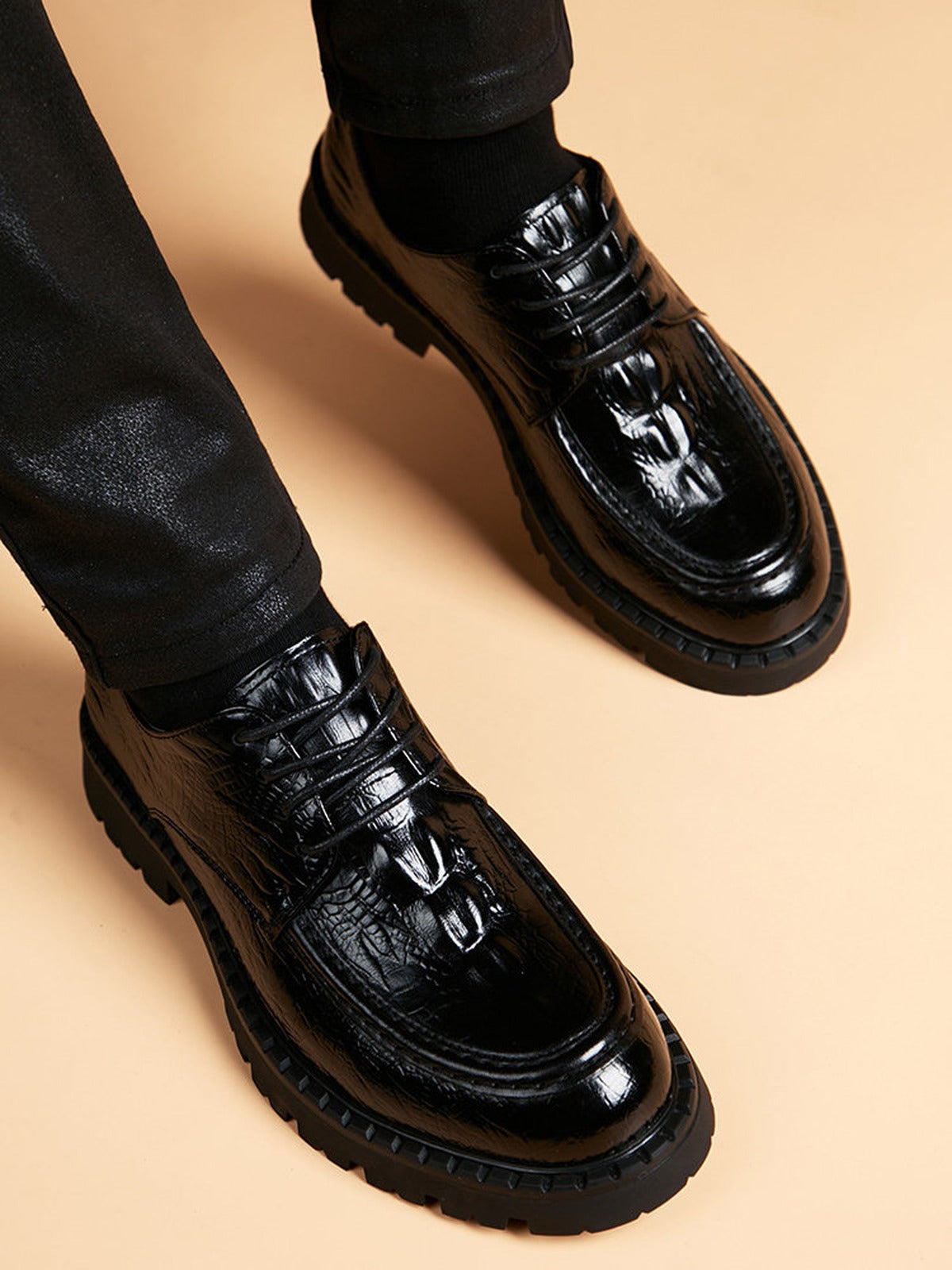 Handcrafted genuine leather shoes product view