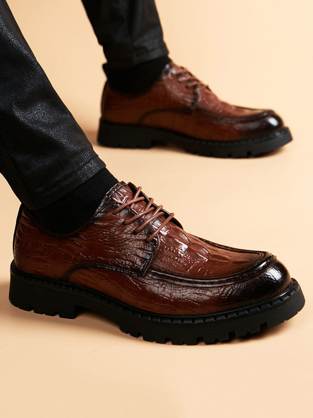Handcrafted genuine leather shoes product view
