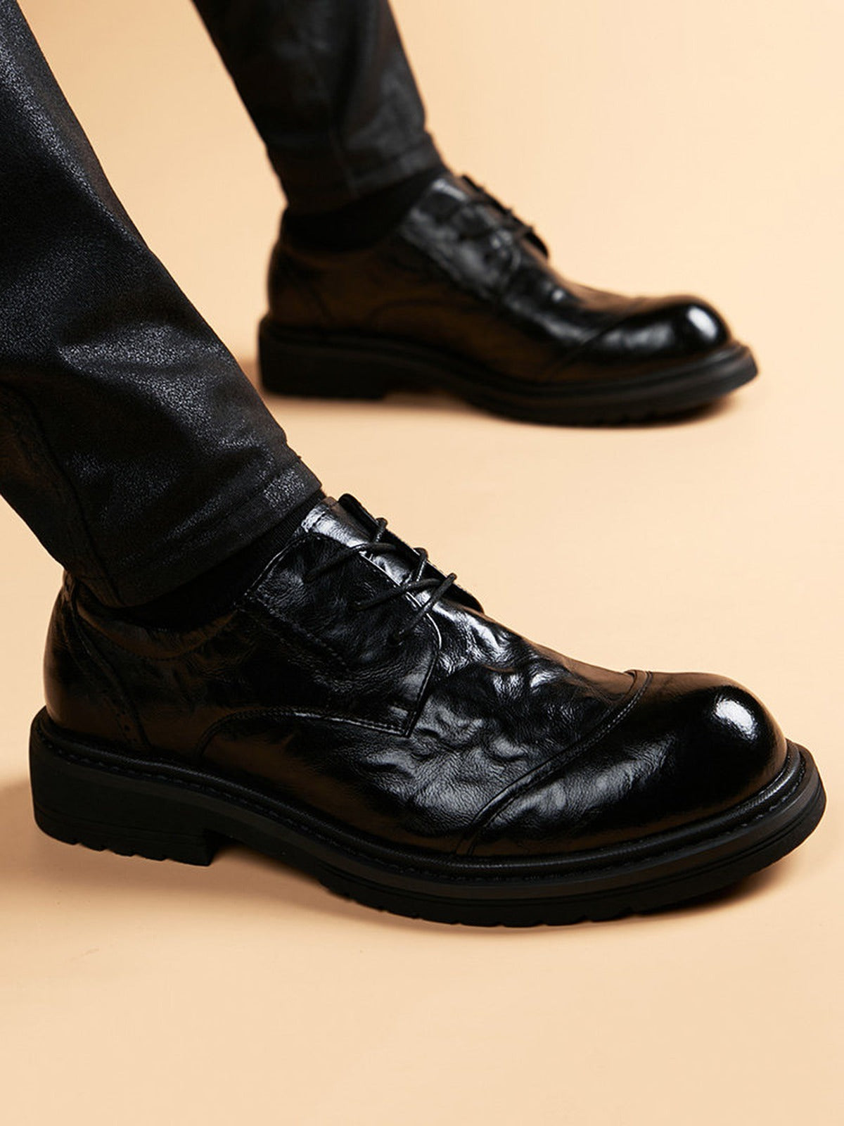 Handcrafted genuine leather shoes product view