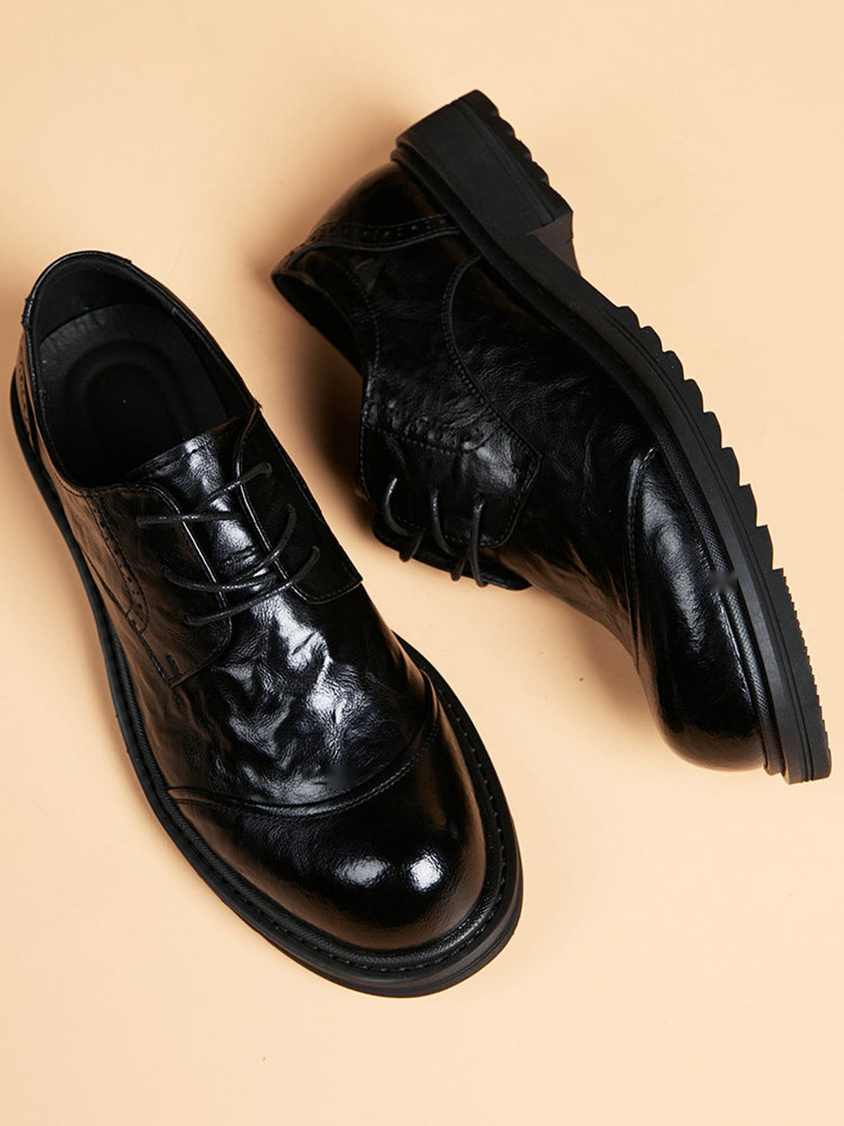 Handcrafted genuine leather shoes product view