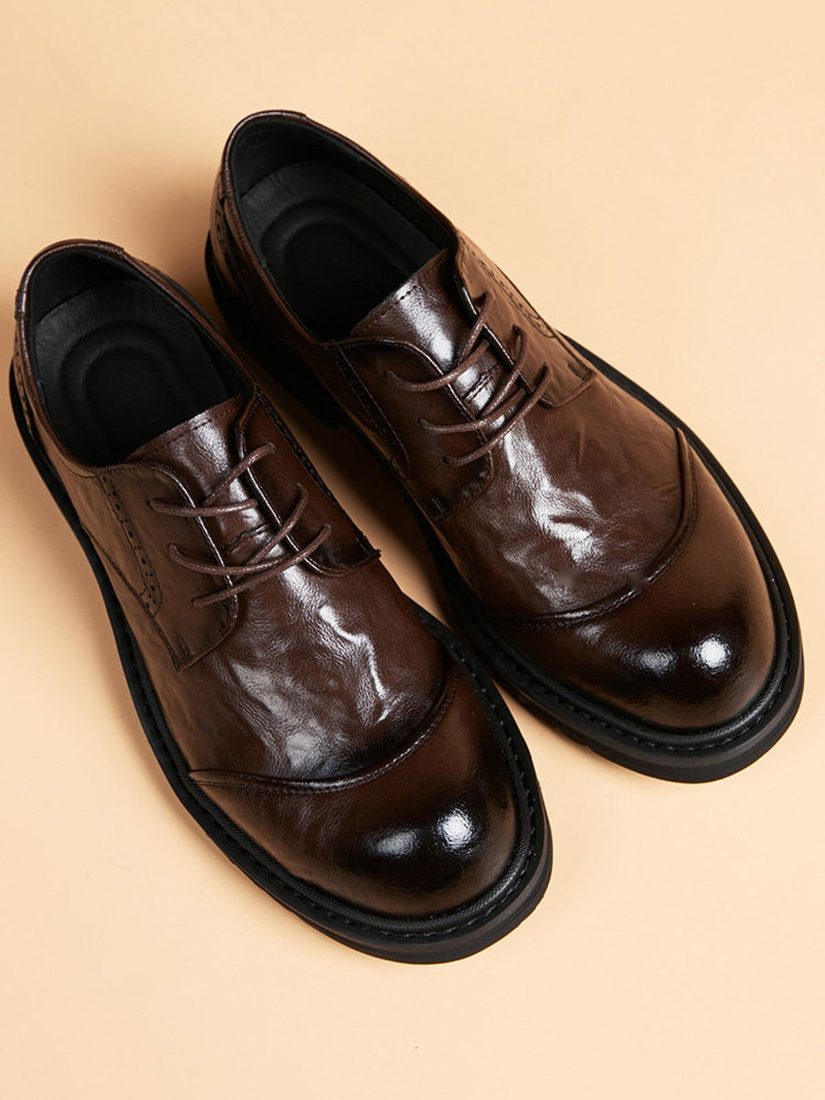 Handcrafted genuine leather shoes product view