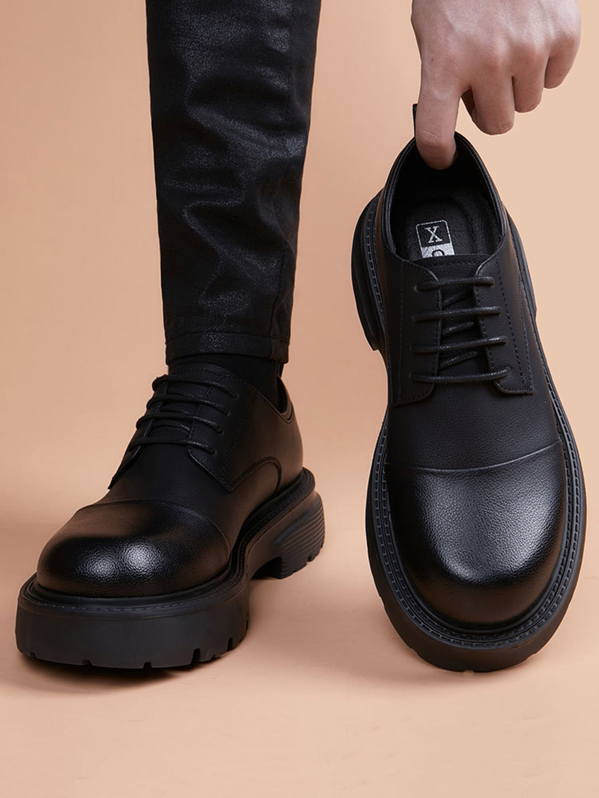 Handcrafted genuine leather shoes product view