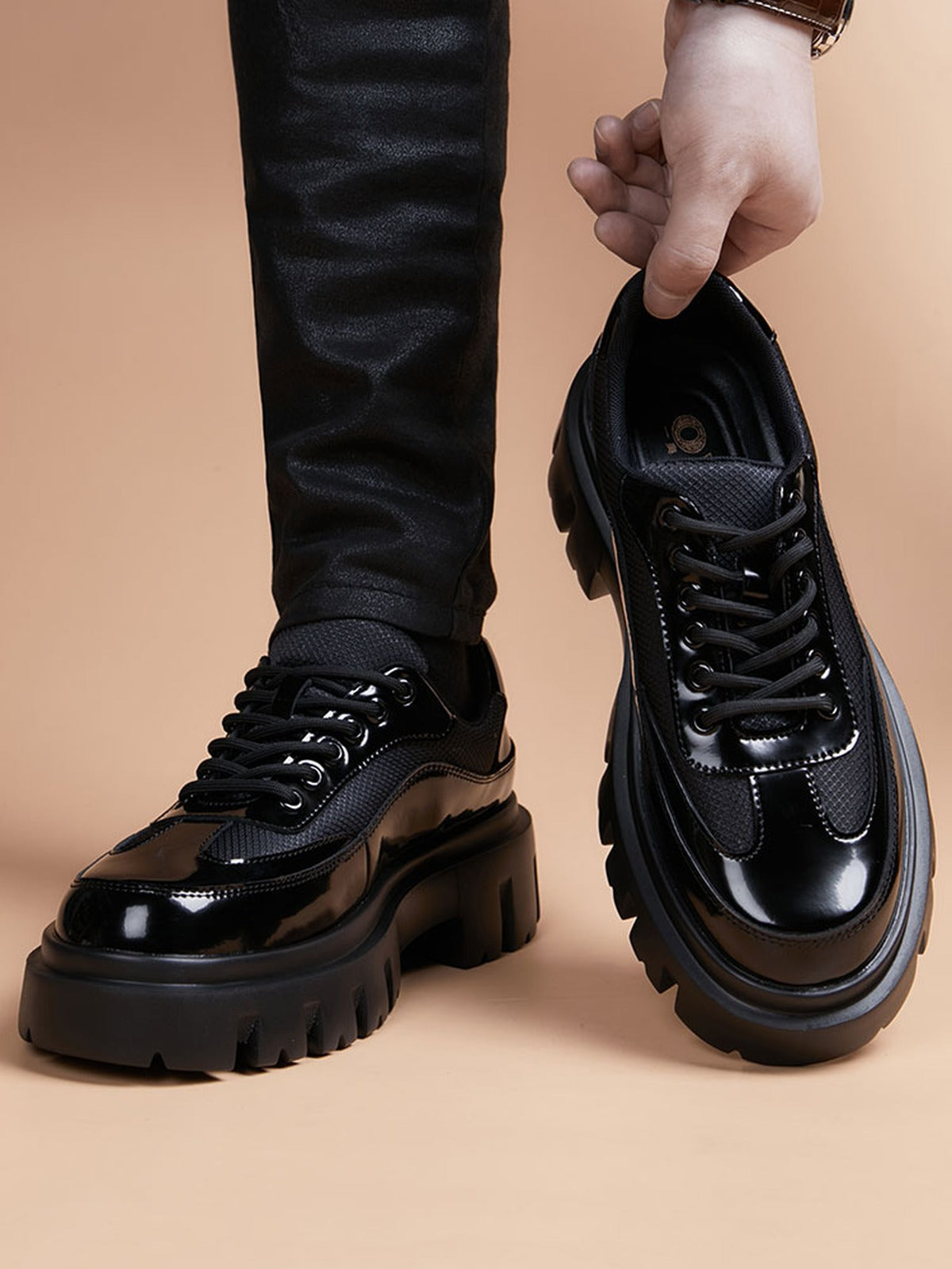 Handcrafted genuine leather shoes product view