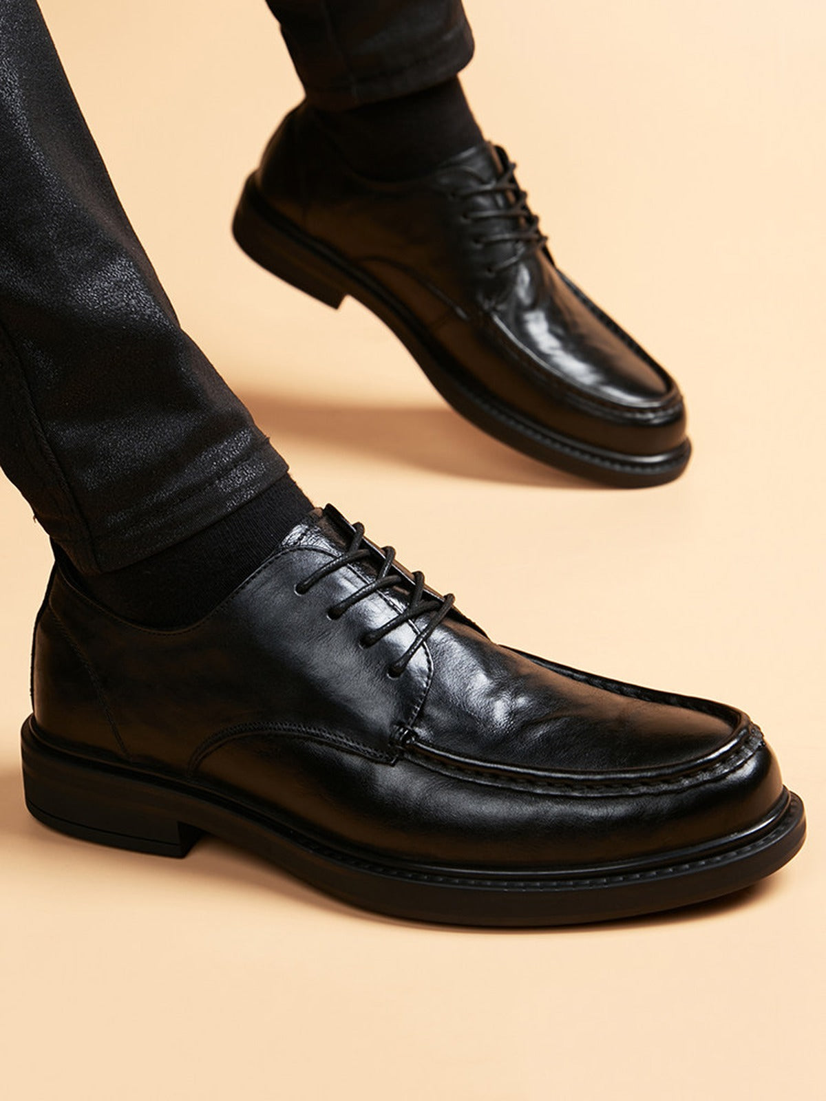 Handcrafted genuine leather shoes product view