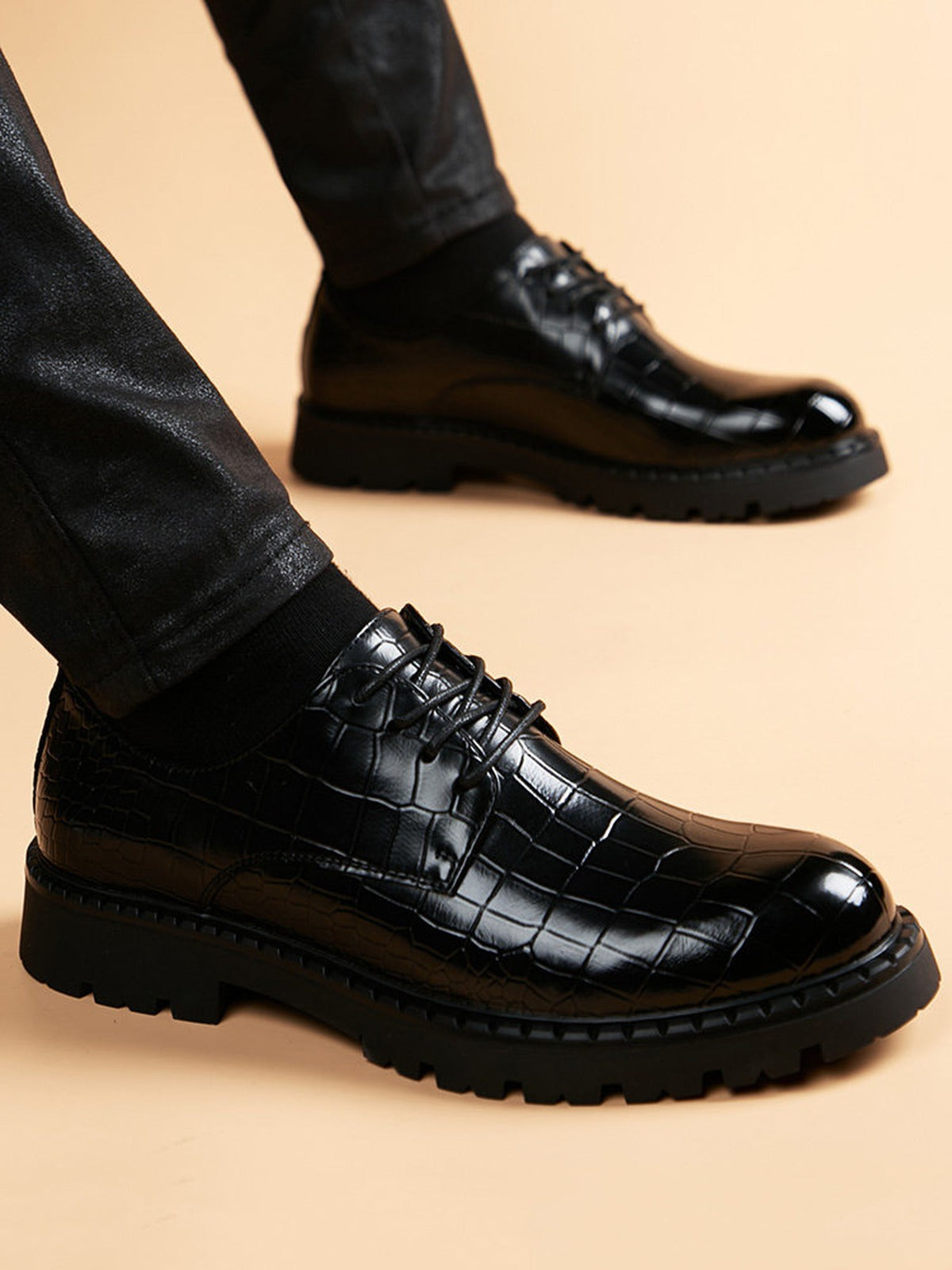 Handcrafted genuine leather shoes product view