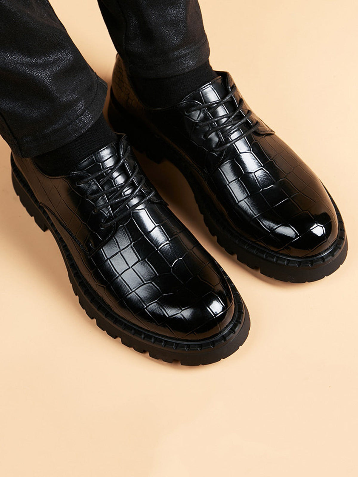 Handcrafted genuine leather shoes product view
