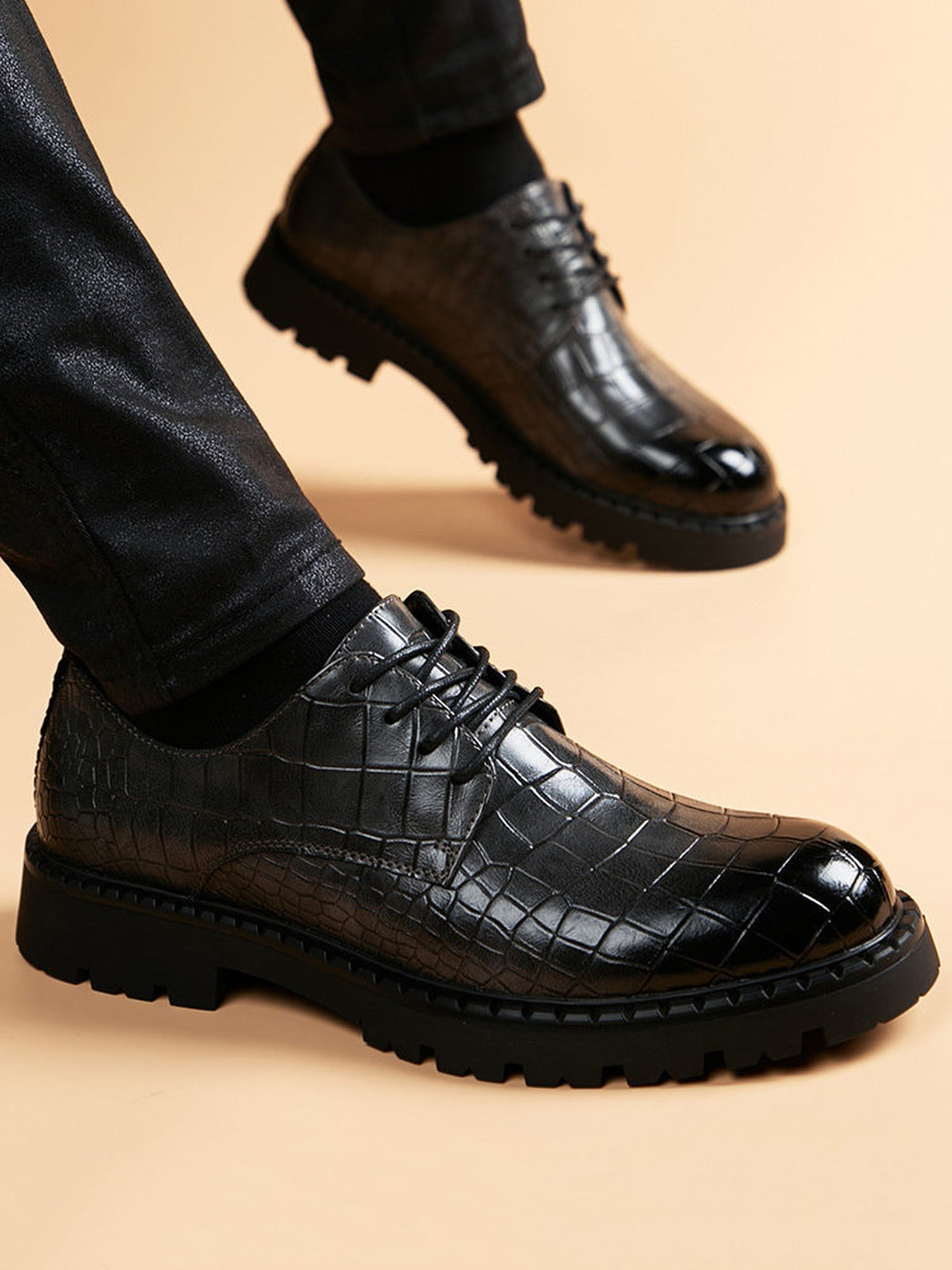 Handcrafted genuine leather shoes product view