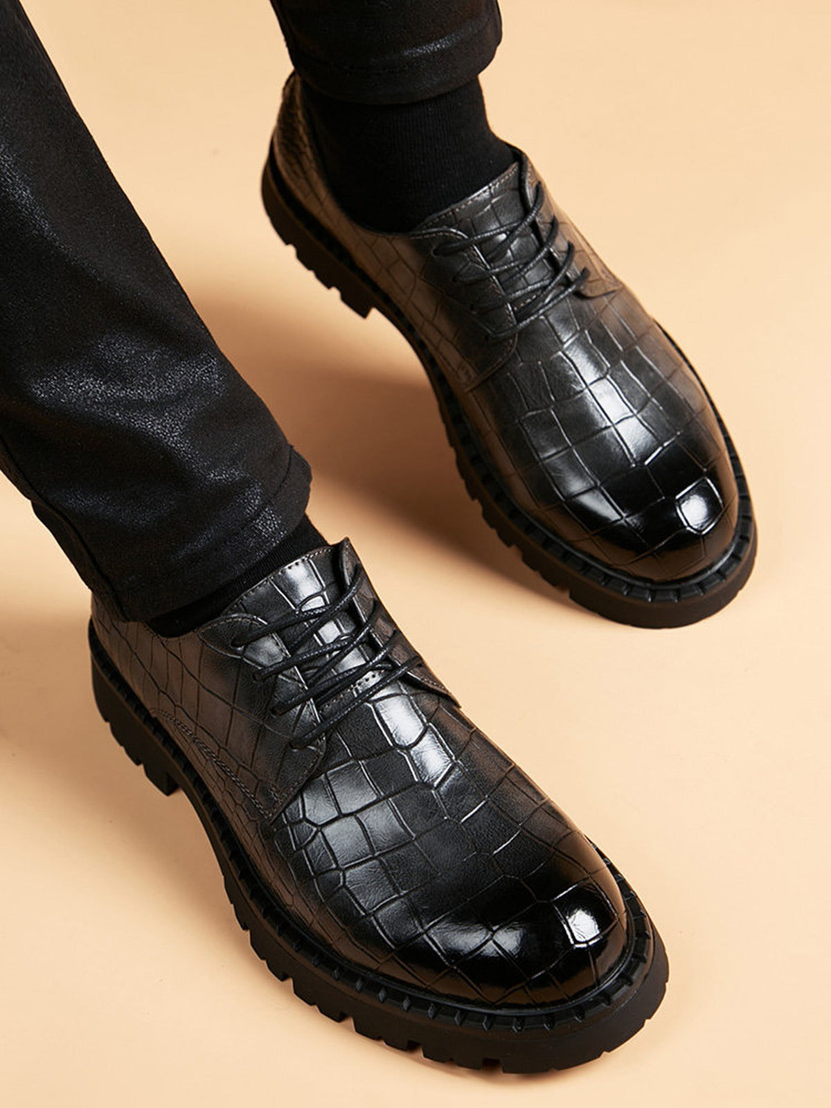 Handcrafted genuine leather shoes product view