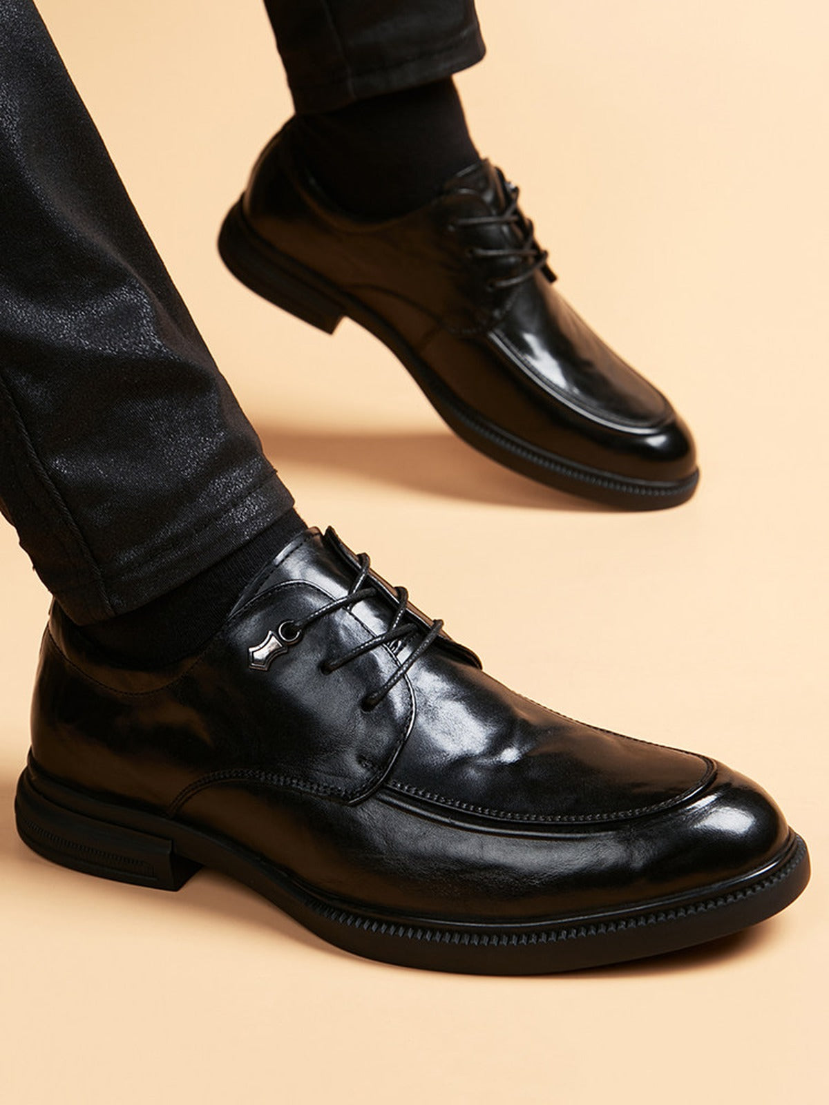 Handcrafted genuine leather shoes product view