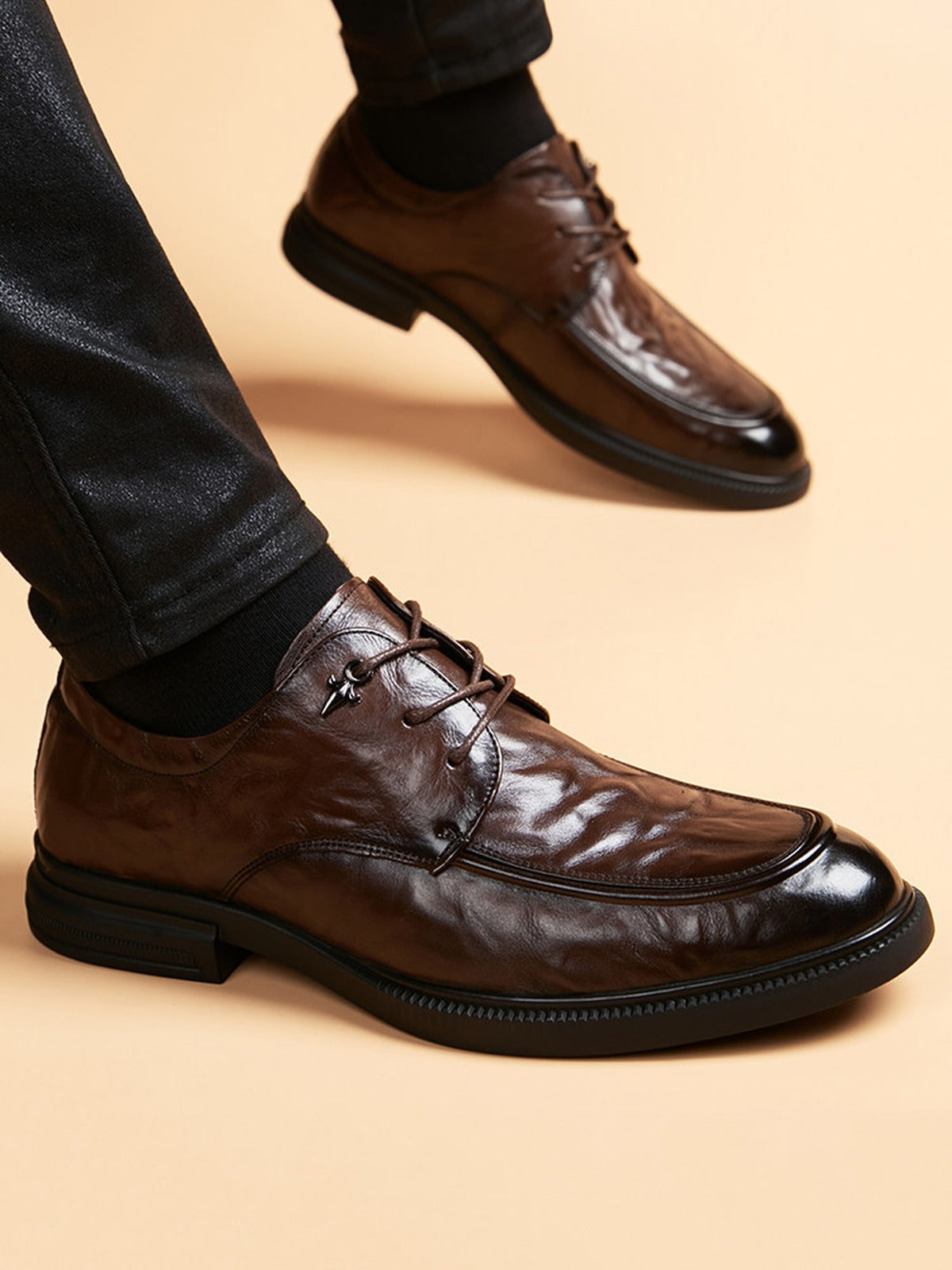 Handcrafted genuine leather shoes product view