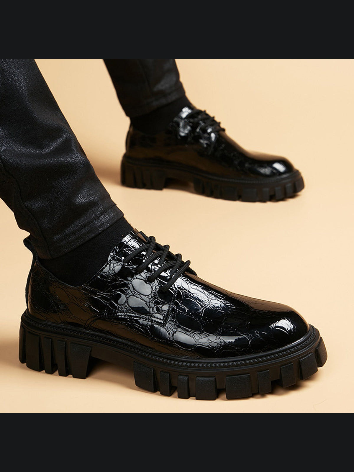 Handcrafted genuine leather shoes product view
