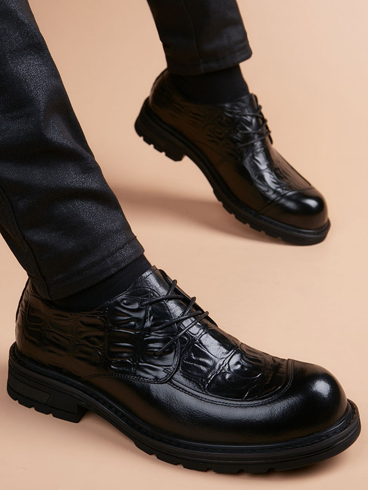 Handcrafted genuine leather shoes product view
