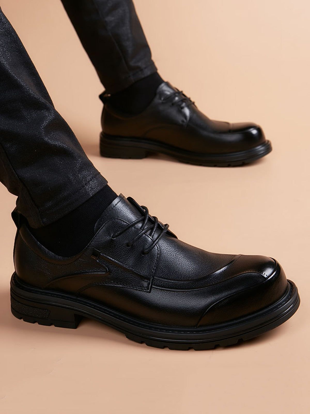 Handcrafted genuine leather shoes product view