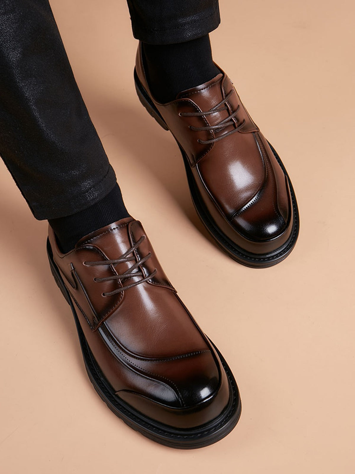 Handcrafted genuine leather shoes product view