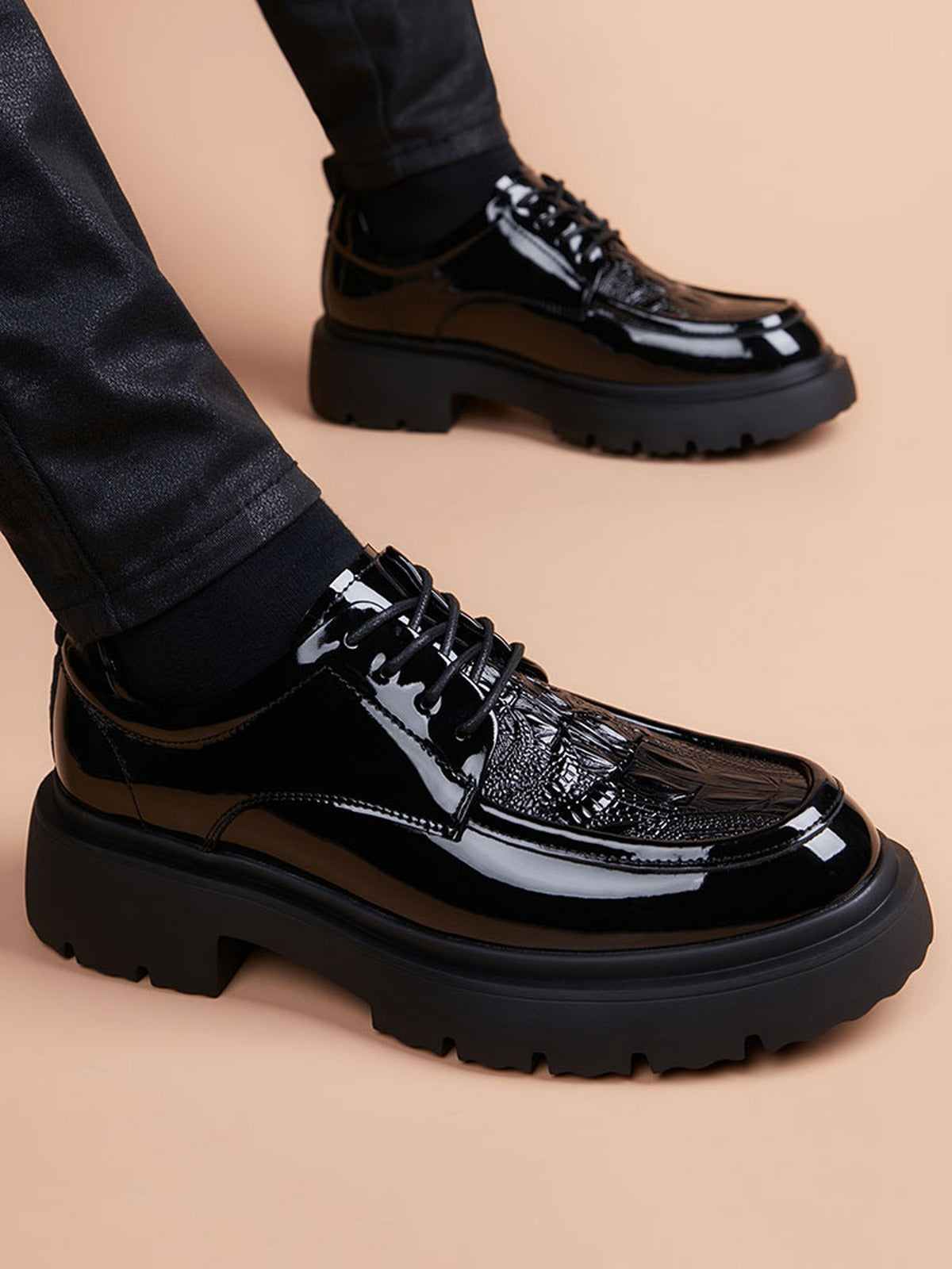 Handcrafted genuine leather shoes product view